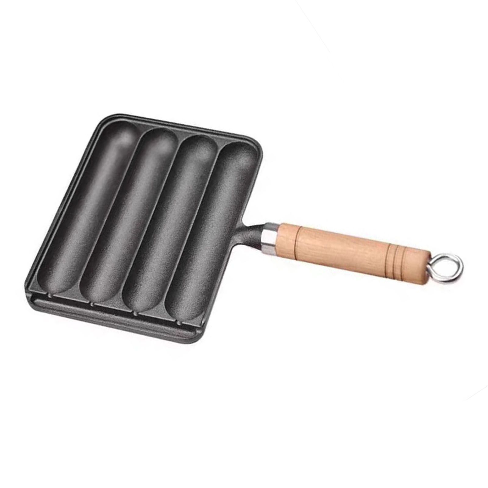 Sausage Grilling Pan Professional Efficient Prevents Stick Spill Proof