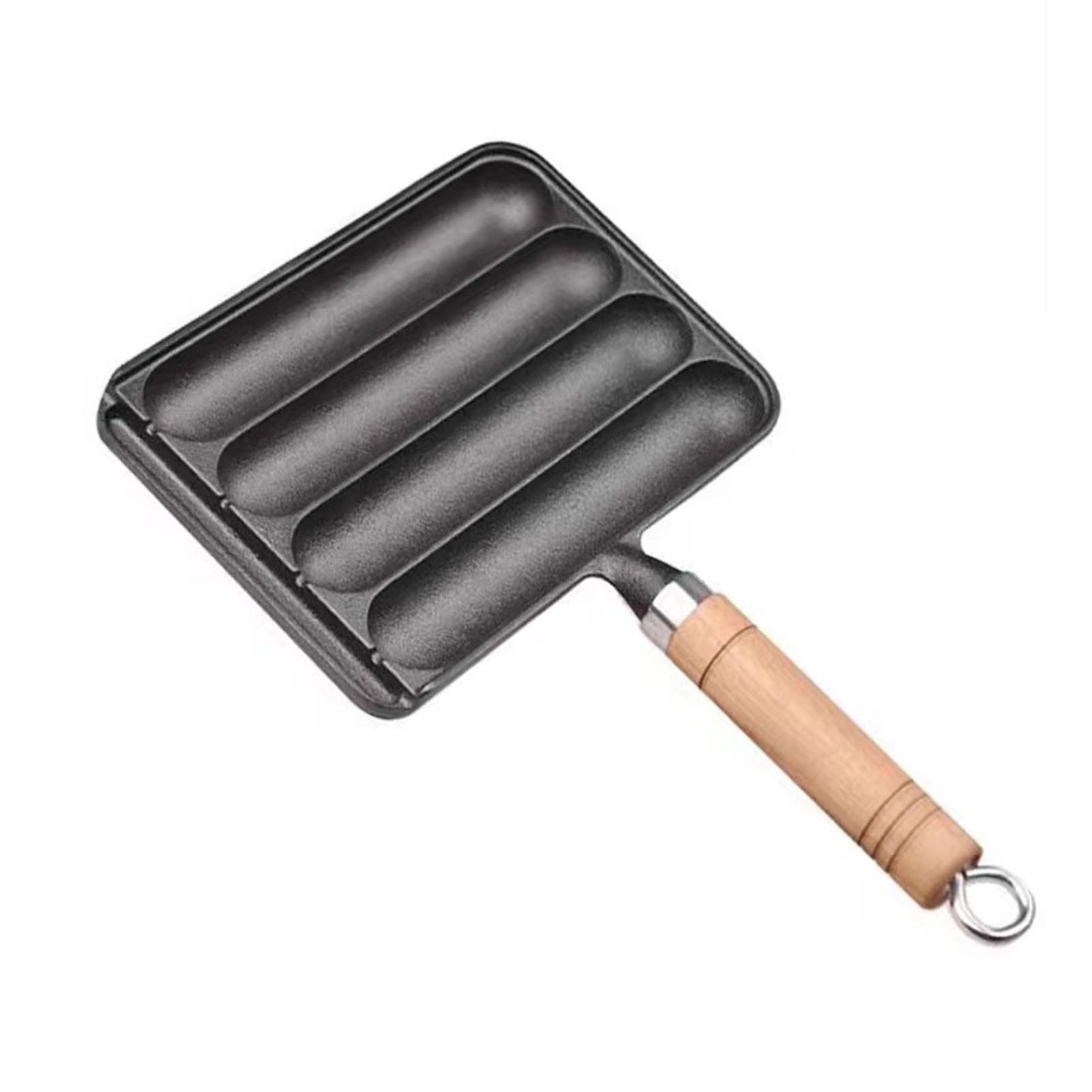 Sausage Grilling Pan Professional Efficient Prevents Stick Spill Proof view 4