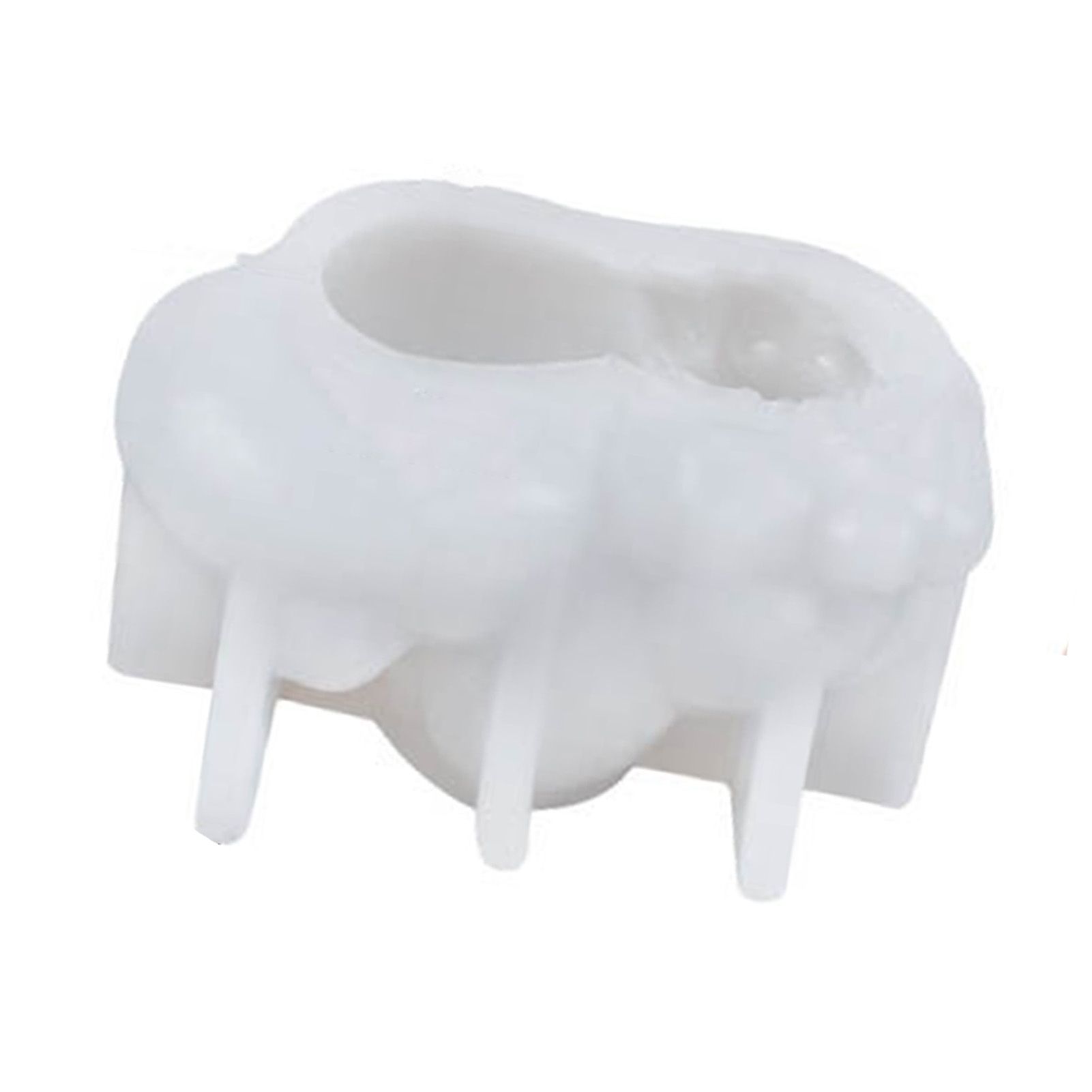 Ice Cube Mould Roaring Dragon Shape Three Dimensional Hangable Silicone Ice