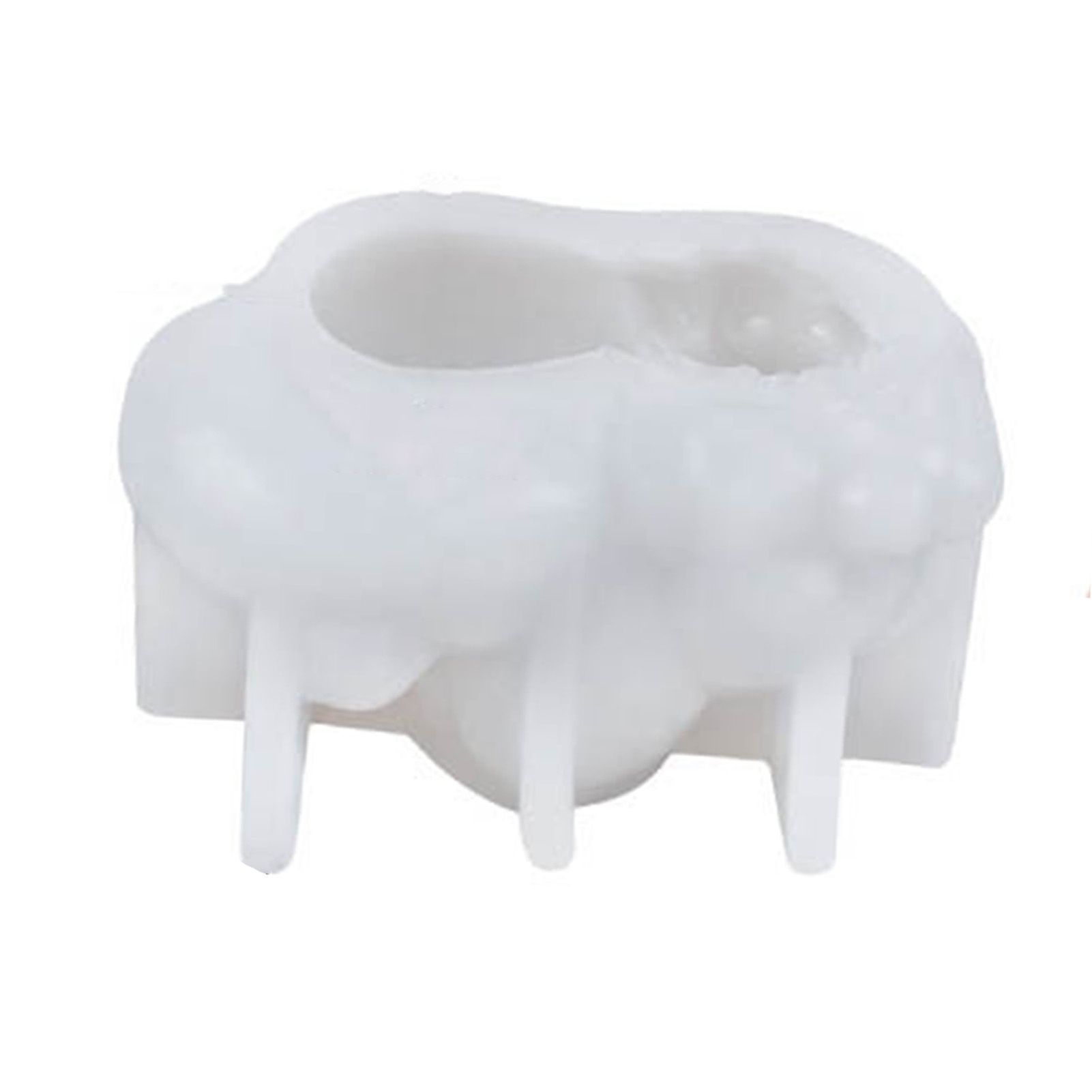 Ice Cube Mould Roaring Dragon Shape Three Dimensional Hangable Silicone Ice view 4