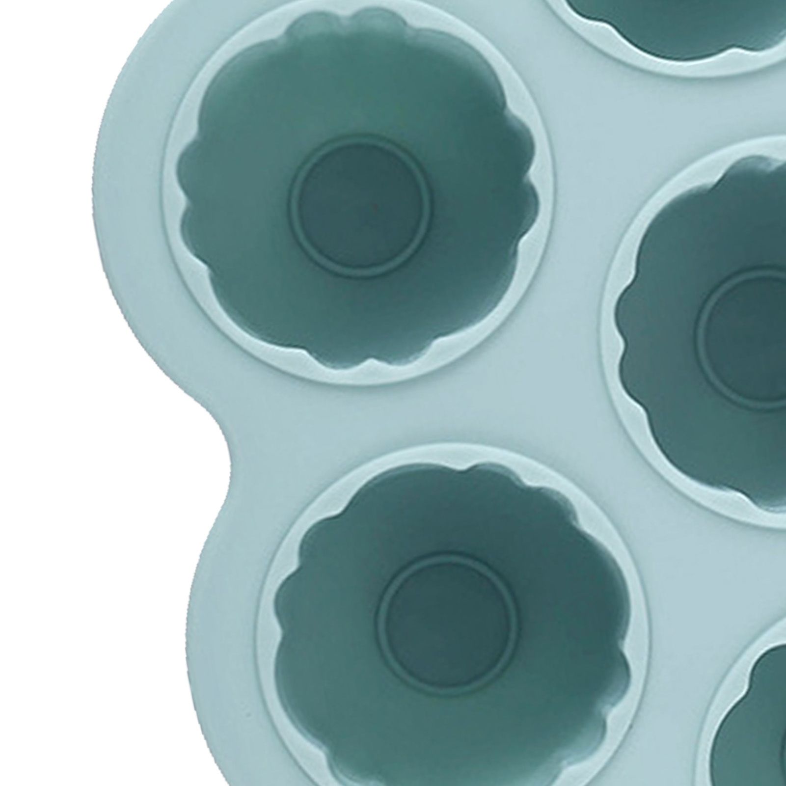 Jelly Mould Easy Release Food Grade Silicone 7 Holes Grapefruit Shaped Ice view 7