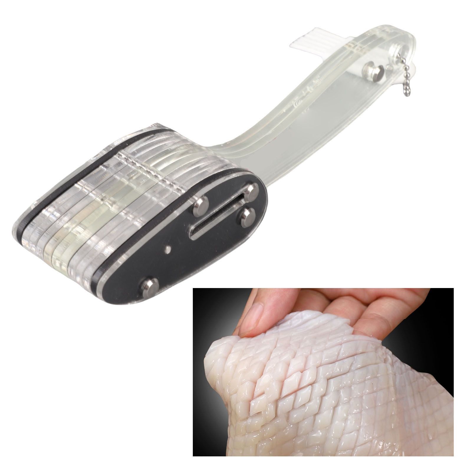 3mm Squid Cutter Acrylic Time Labor Saving Squid Flower Cuttlefish Cutter for view 11