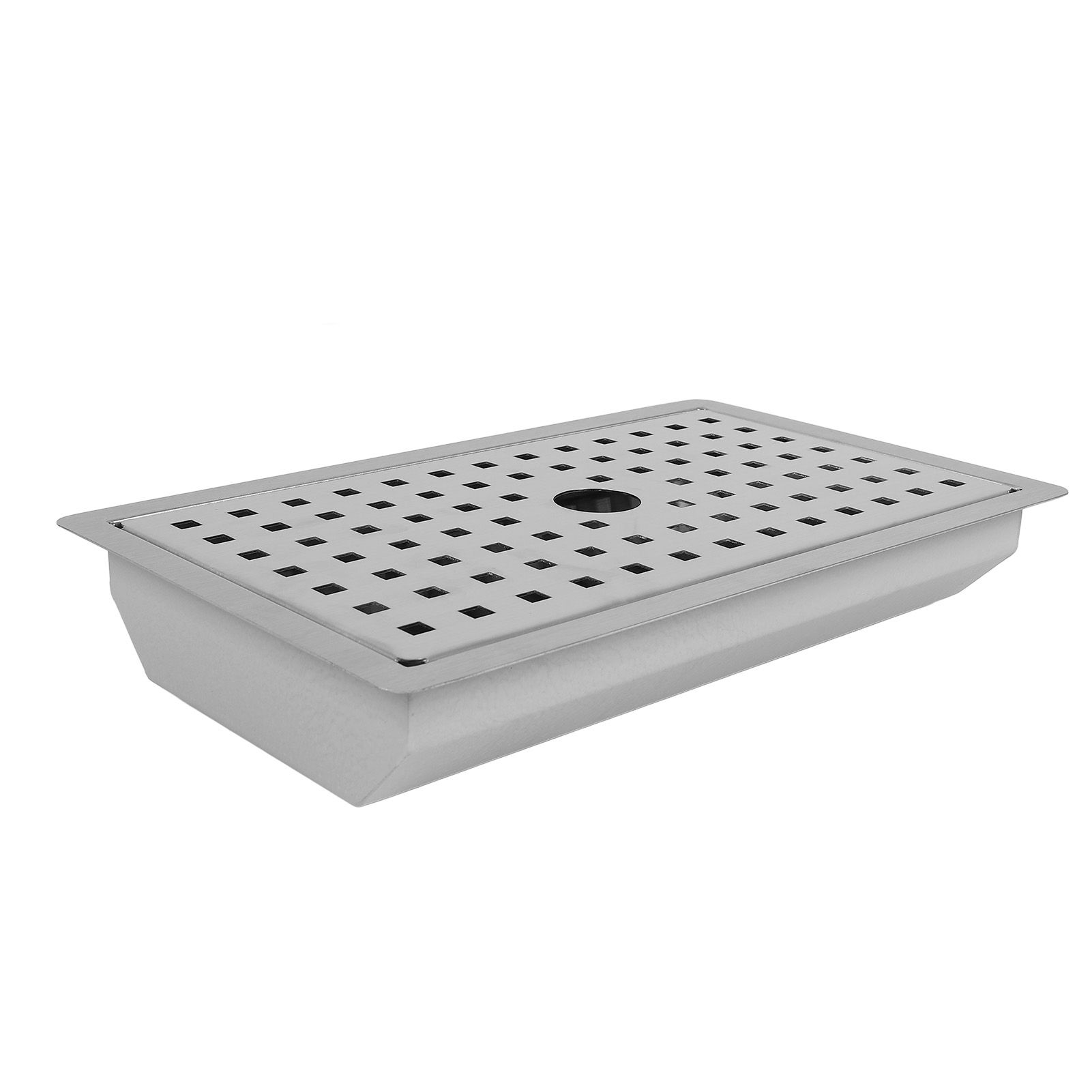 Kitchen Sink with Water Drainage Tray Stainless Steel Small Bar Sink