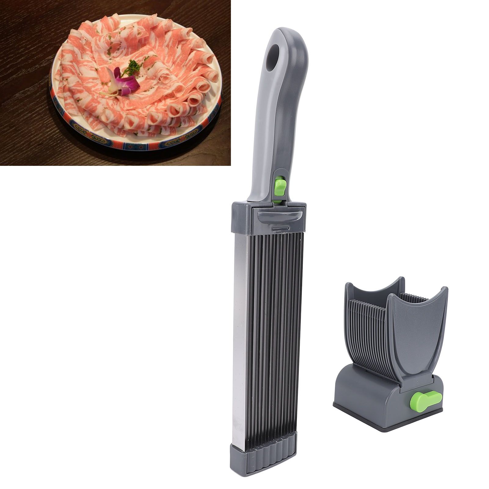 Meat Cutter Stainless Steel Blades Manual Meat Cleaver Food Slicing Shredding view 12