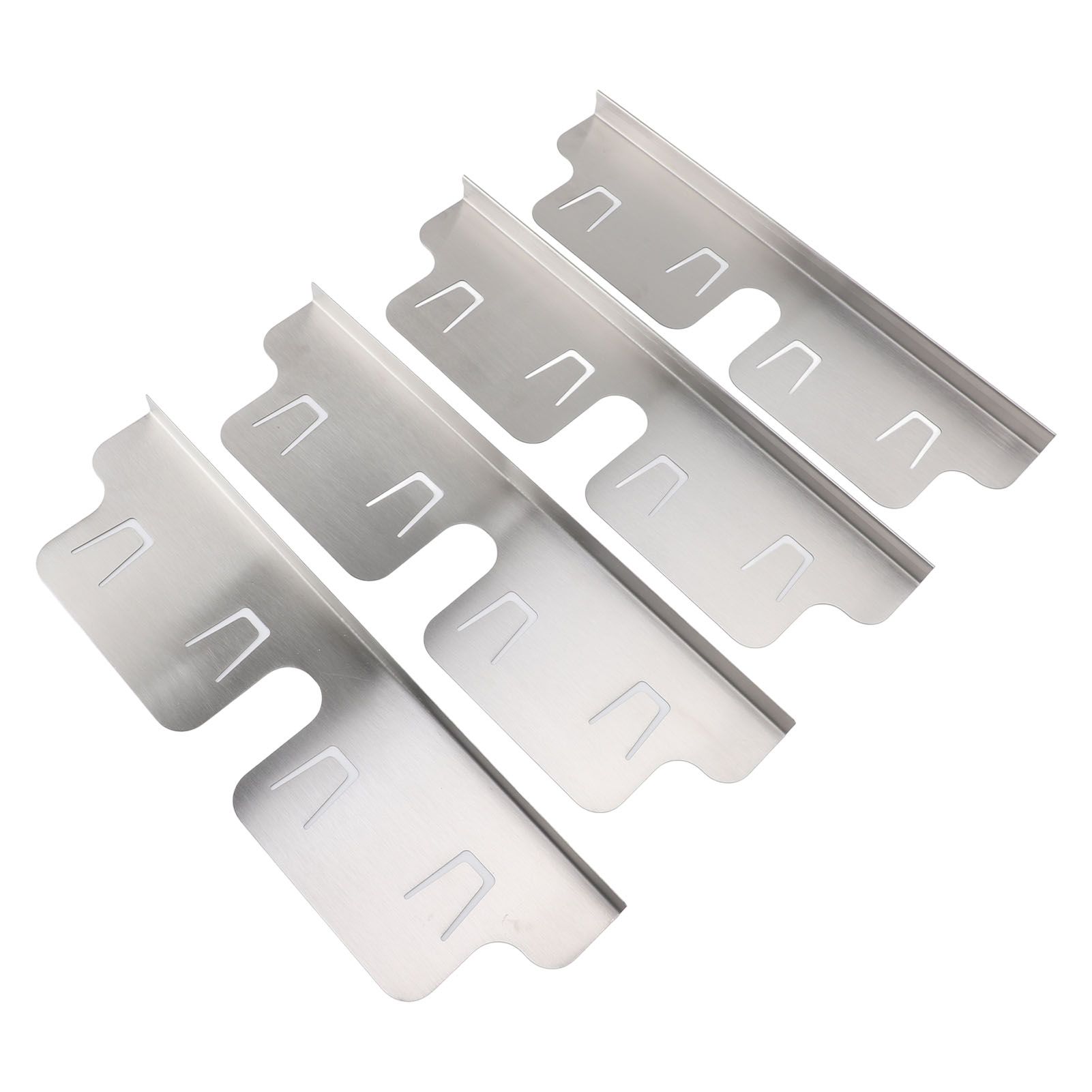 4PCS Stainless Steel Stove Counter Gaps Cover Heatproof Adjustable 35 to 70CM view 6