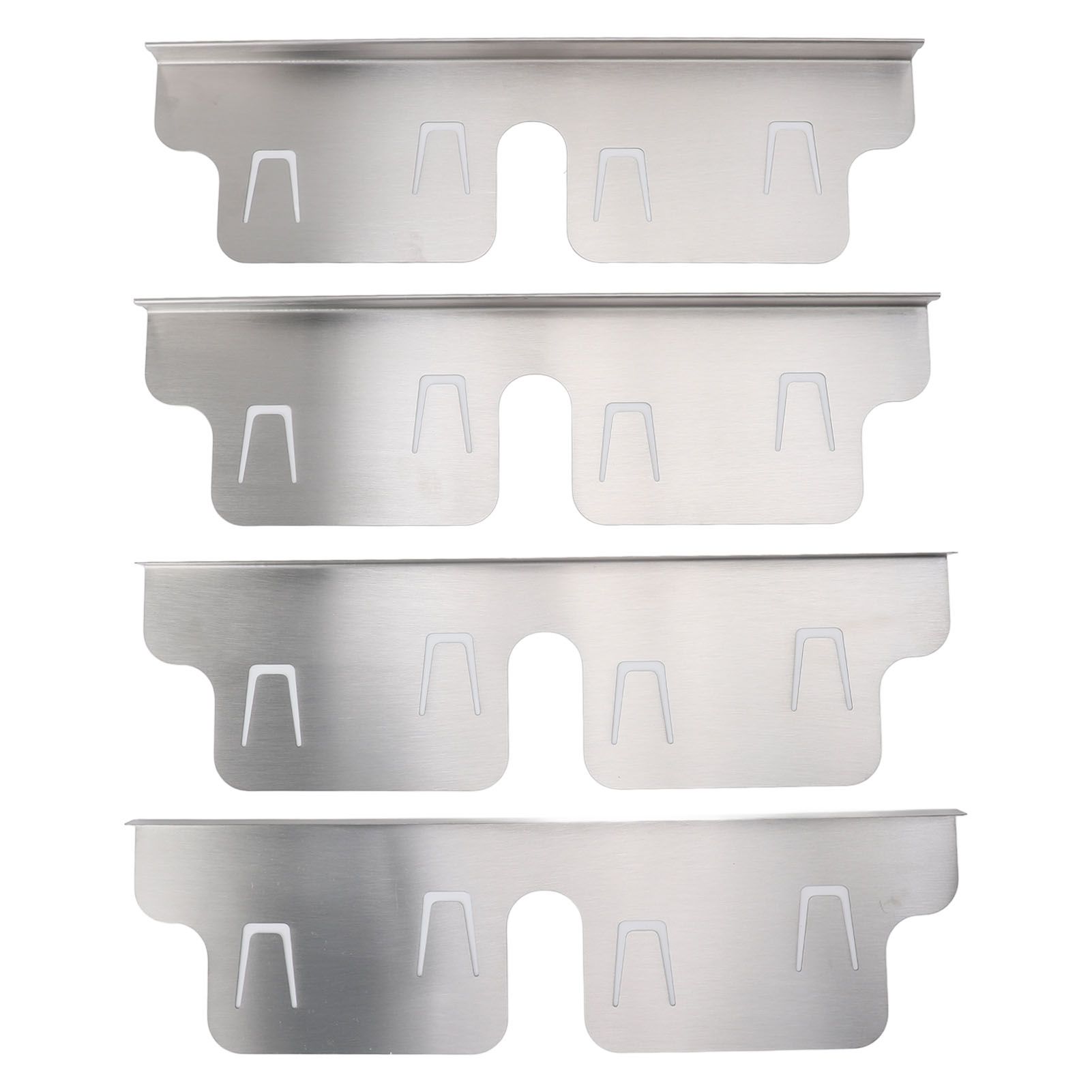 4PCS Stainless Steel Stove Counter Gaps Cover Heatproof Adjustable 35 to 70CM view 10