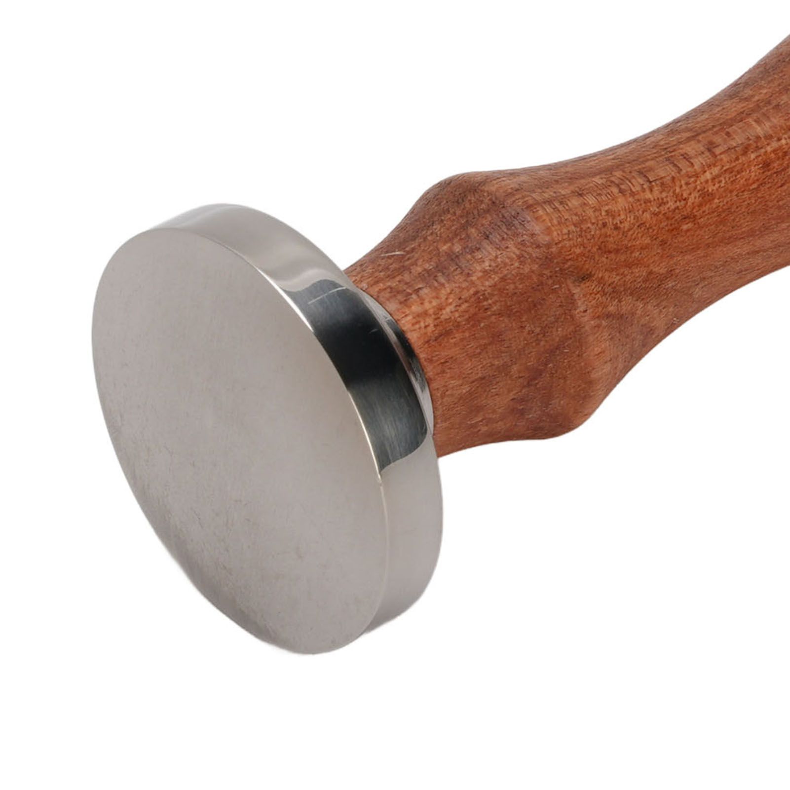 Coffee Tamper 30mm Stainless Steel Coffee Ground Press Tool with Wooden Handle view 2