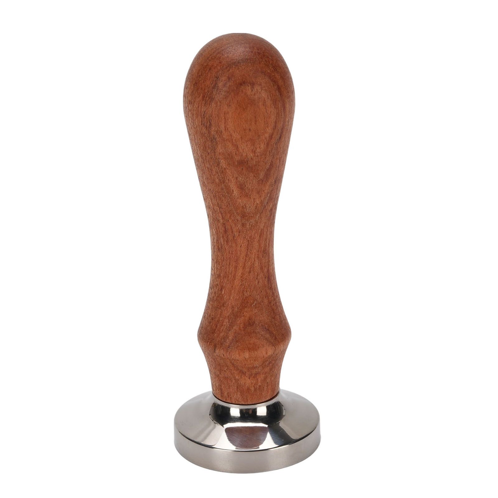 Coffee Tamper 30mm Stainless Steel Coffee Ground Press Tool with Wooden Handle view 3