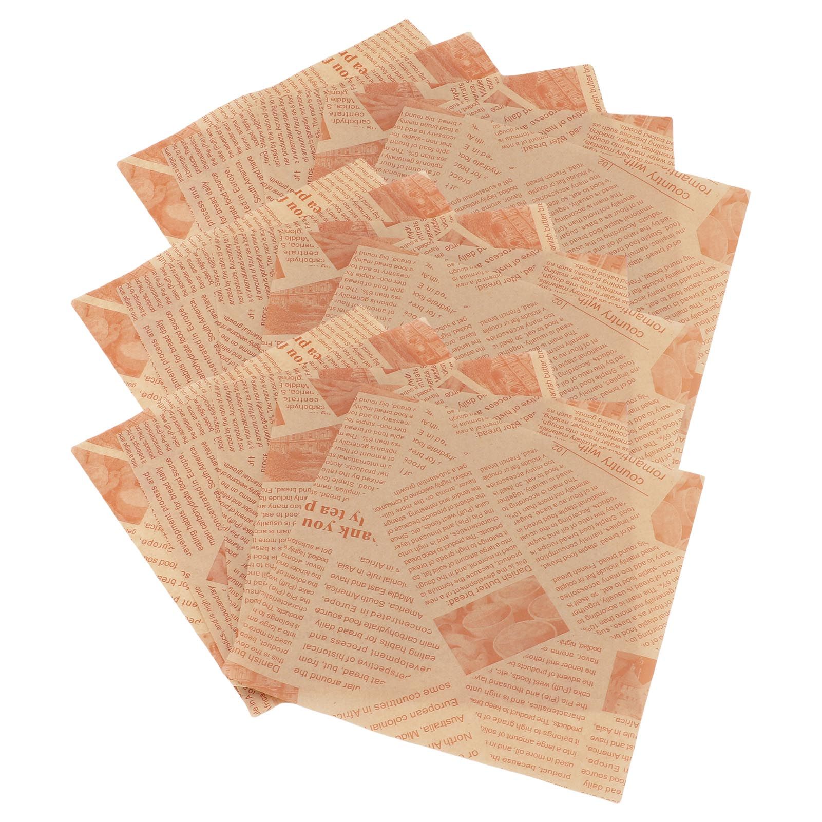 500 Sheets Sandwich Wrapping Paper Grease Proof Non Stick Food Basket Liner view 4