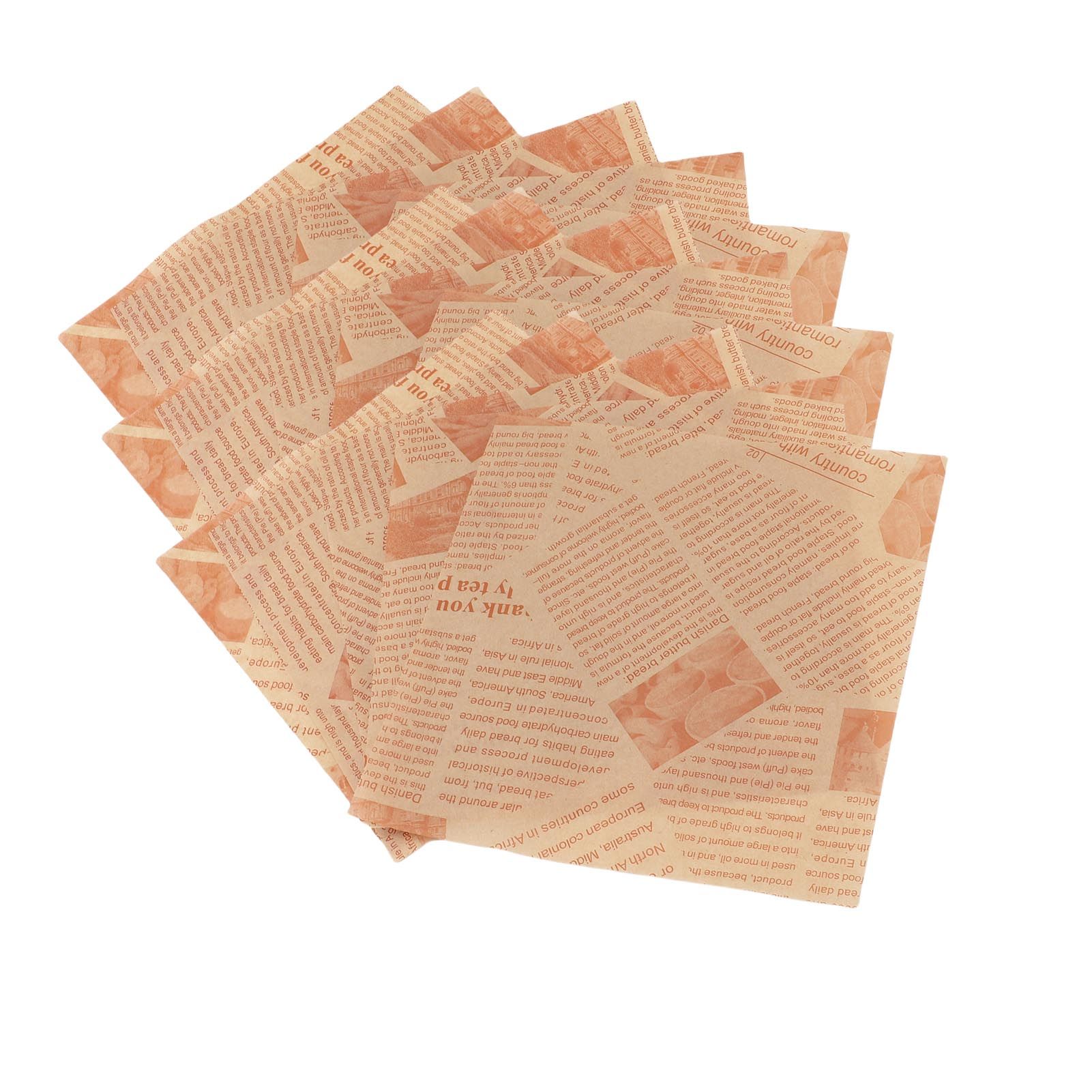 500 Sheets Sandwich Wrapping Paper Grease Proof Non Stick Food Basket Liner view 10
