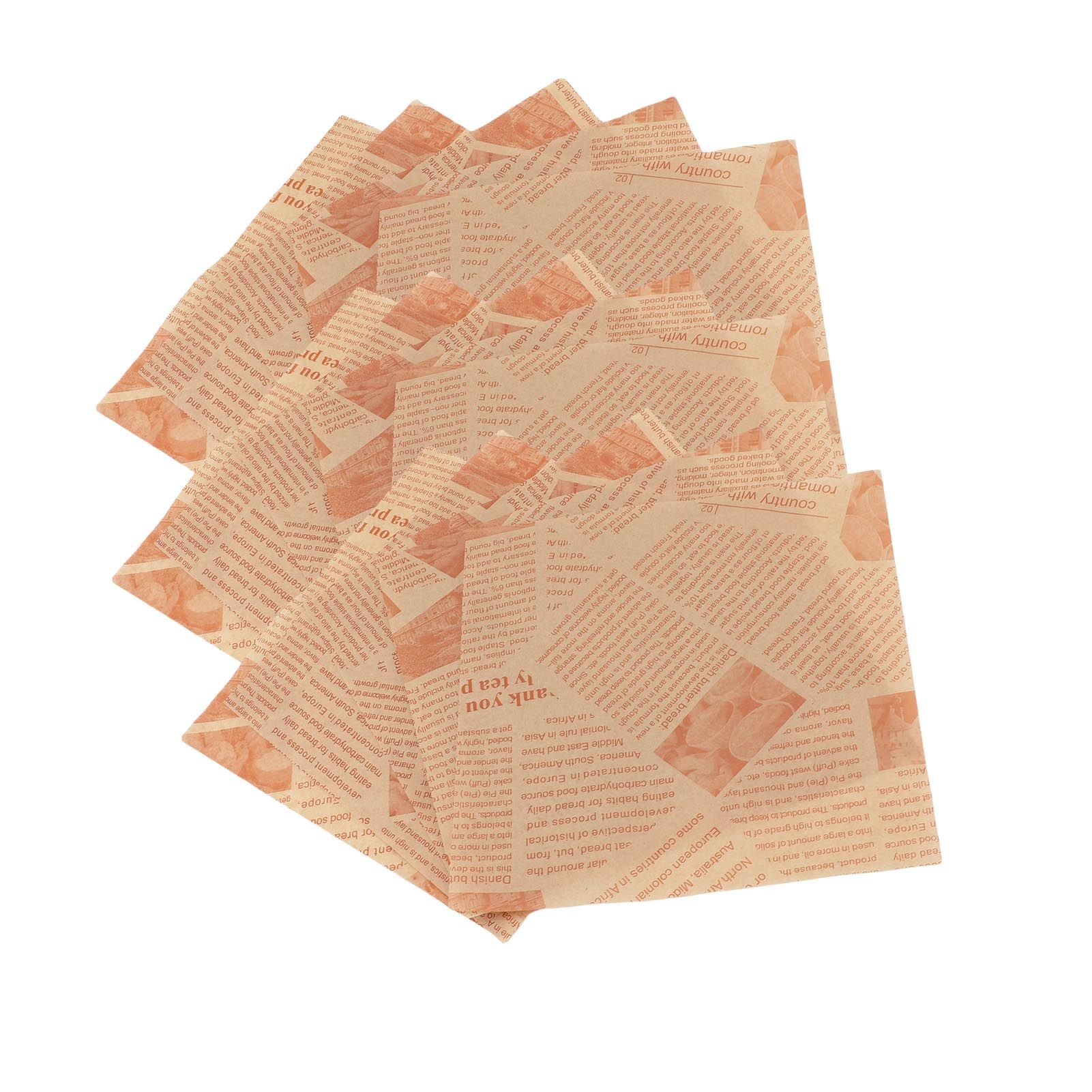 500 Sheets Sandwich Wrapping Paper Grease Proof Non Stick Food Basket Liner view 11