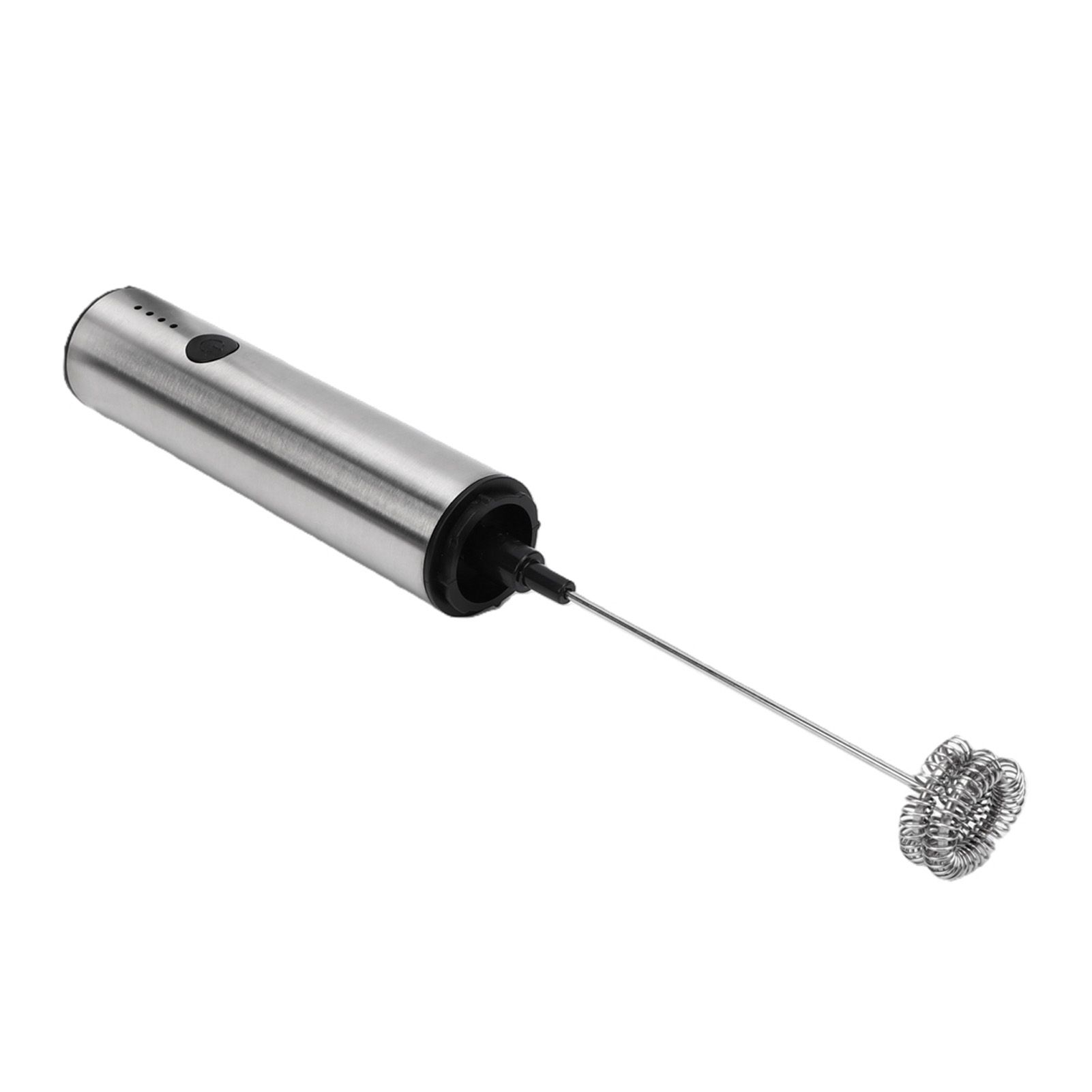 Kitchen Milk Frother Handheld USB Rechargeable Electric Whisk Foam Maker Drink view 9