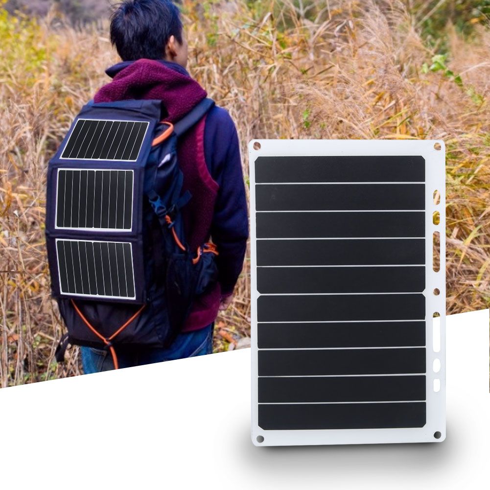 Solar Power Panel Assembly Accessory Monocrystalline Silicon Phone Charge view 6