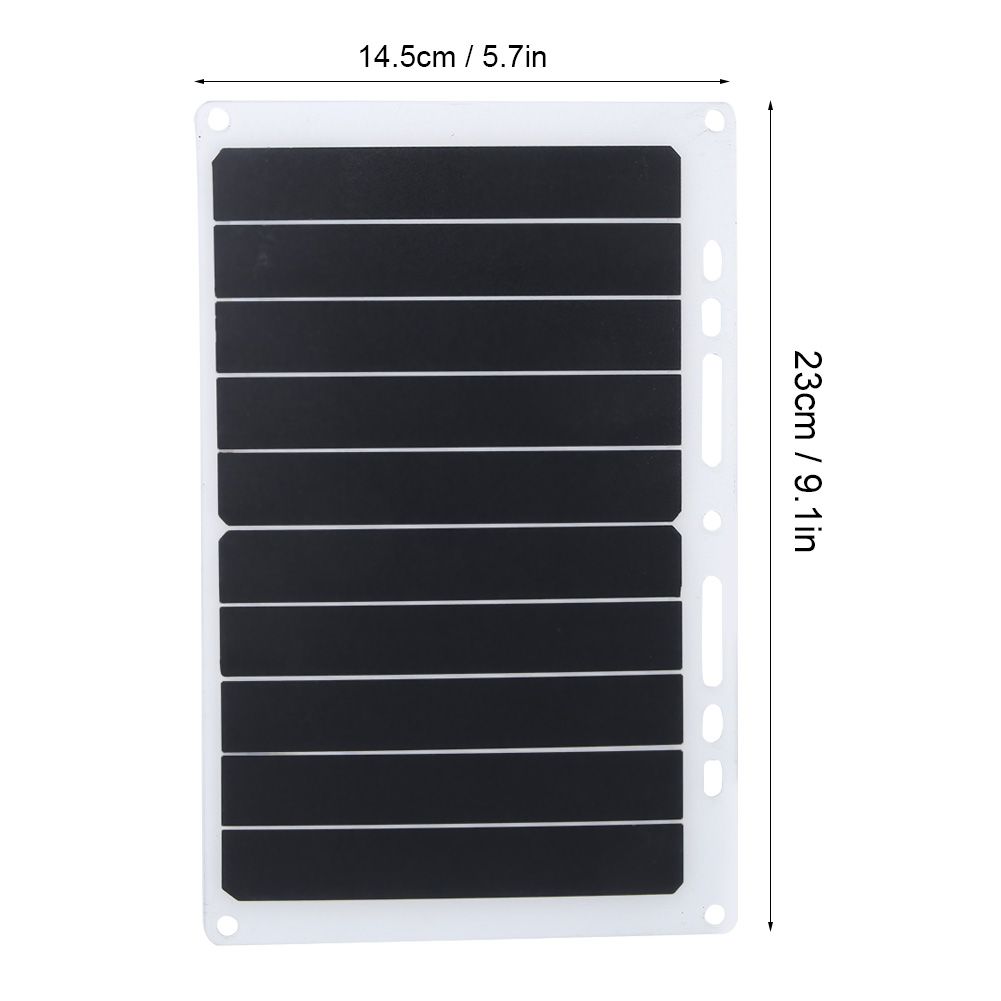 Solar Power Panel Assembly Accessory Monocrystalline Silicon Phone Charge view 12