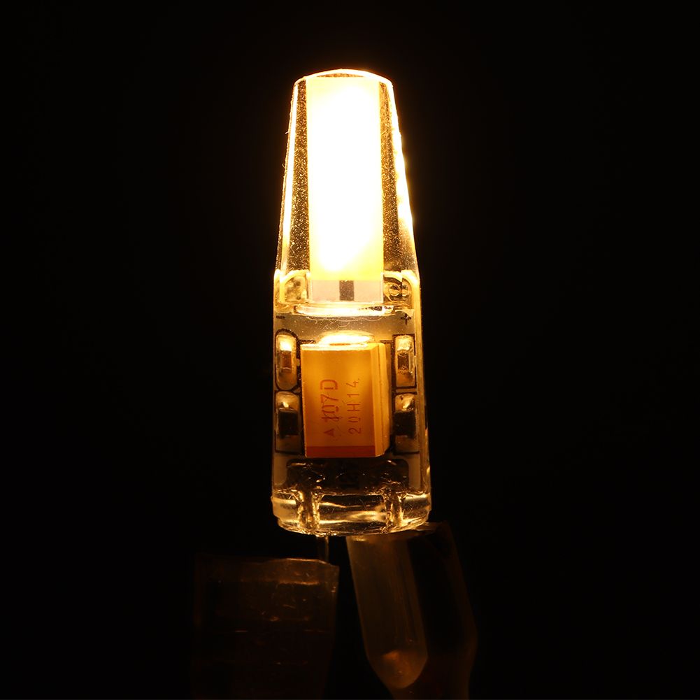 10Pcs Household Mini G4 Silicone LED Light Bulb 1.5W AC12V for Car Cabinet view 12