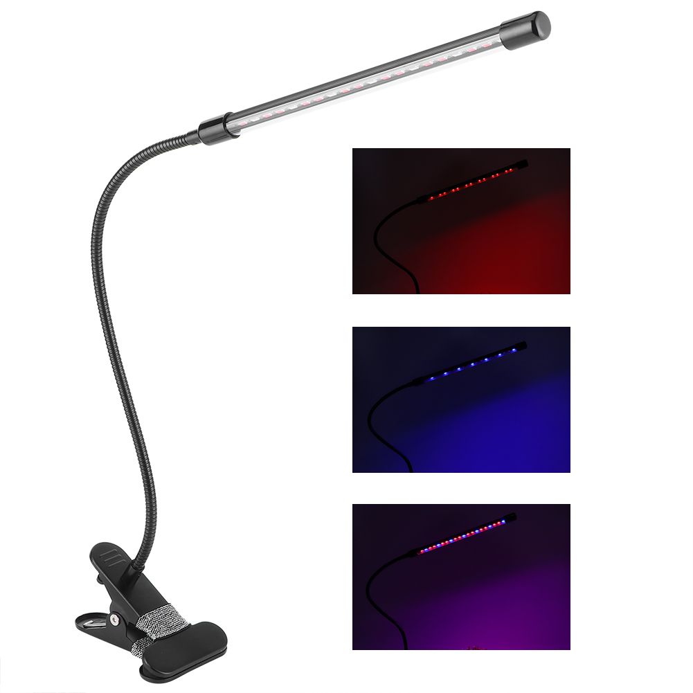 10W USB Powered LED Plant Lamps Full Spectrum ClipOn Grow Light for Indoor view 9