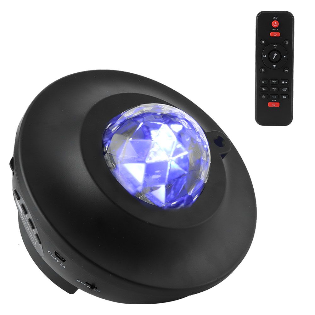 RGB Star Projection Lamp Bluetooth USB Voice Control Music Player LED Night view 5