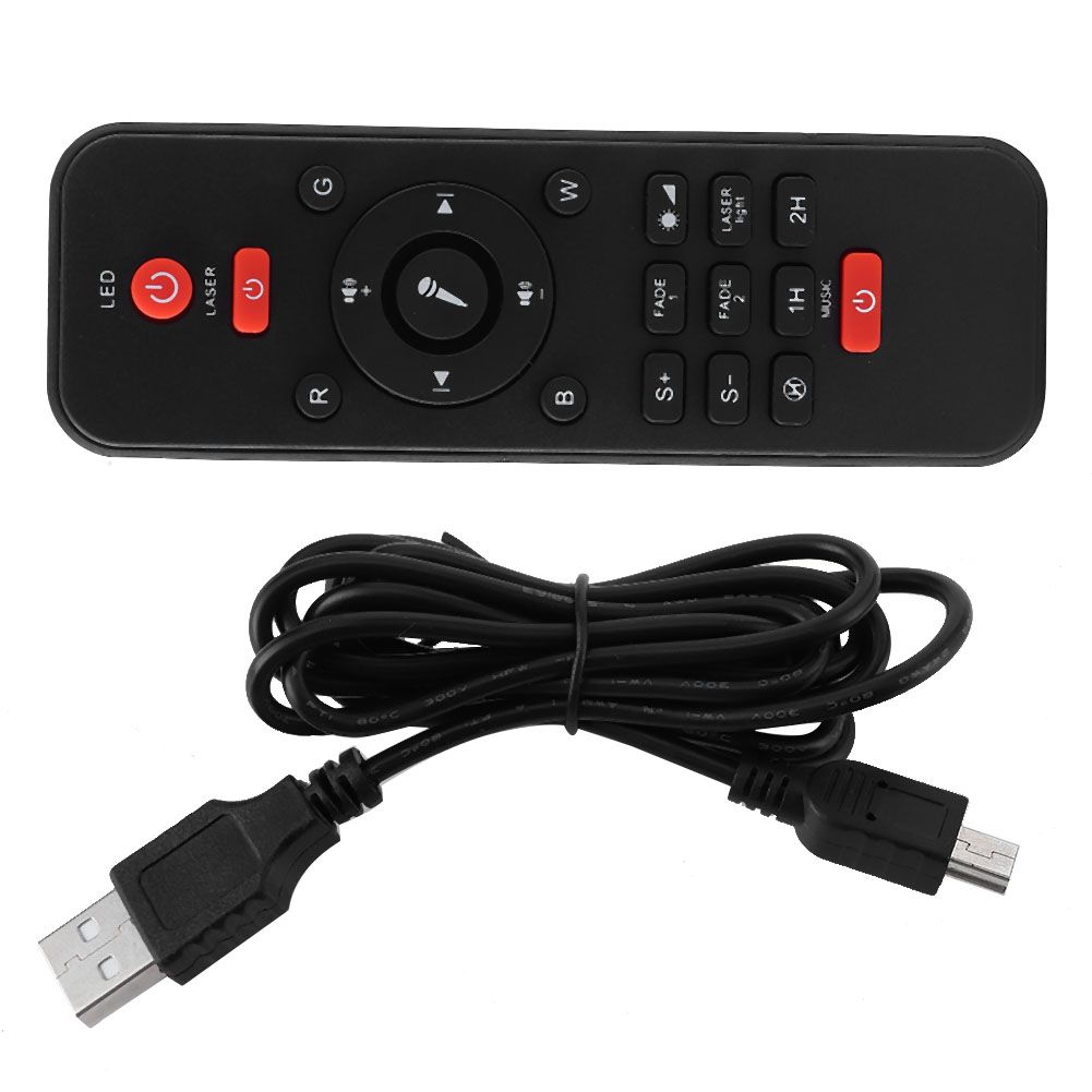 RGB Star Projection Lamp Bluetooth USB Voice Control Music Player LED Night view 11
