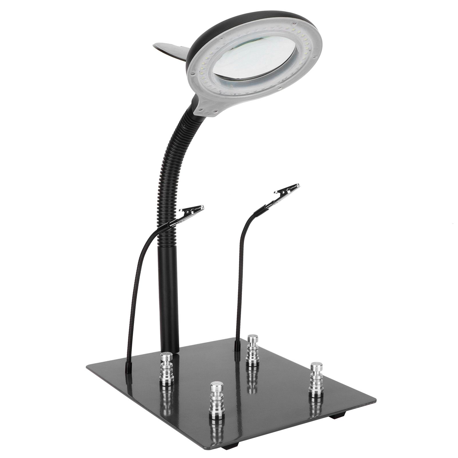 40LED 15X Magnifying Lamp with Adjustable Hose for Jewelery Identification view 3