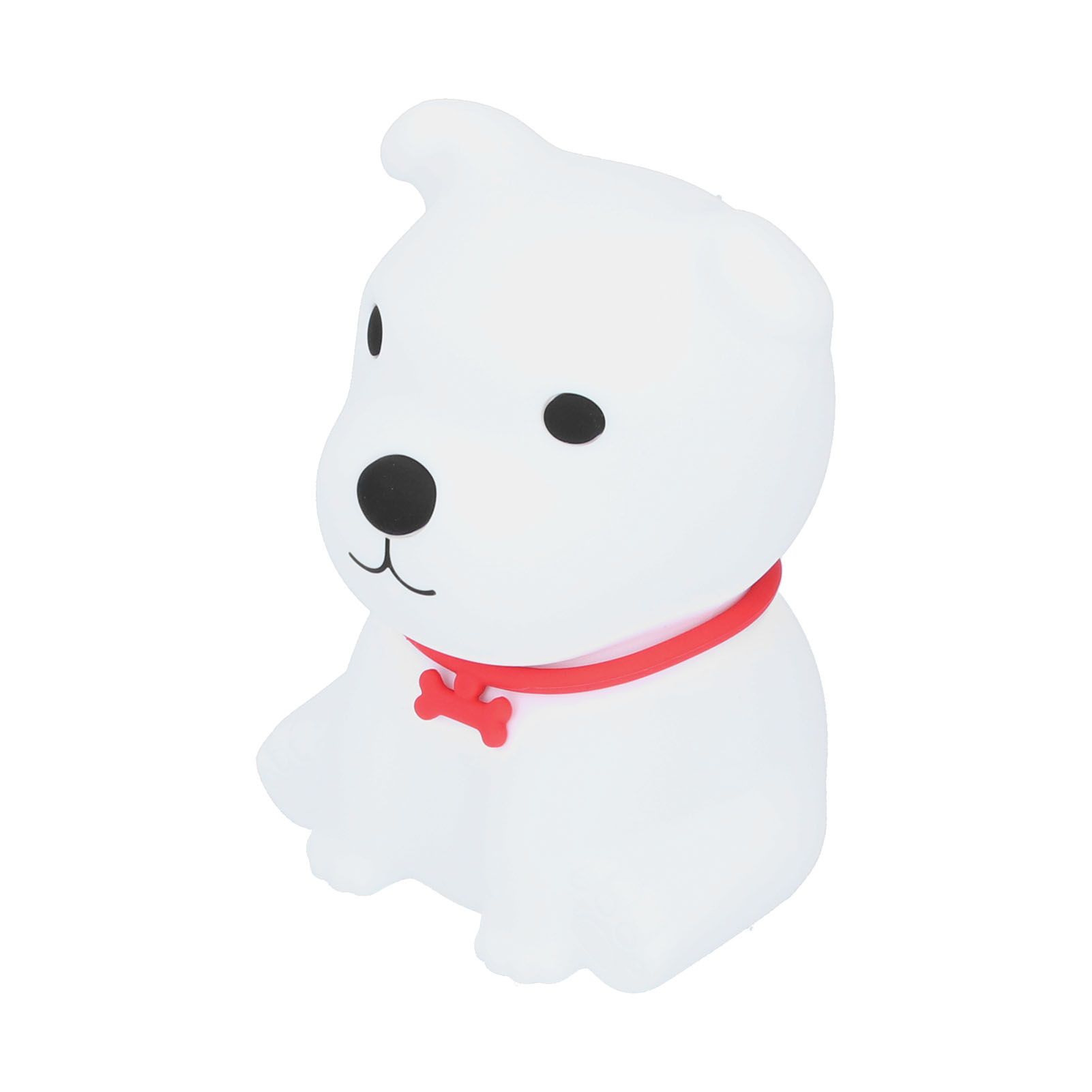 Cute Dog Shaped Silicone Small Night Light USB Bedside Lamp 1.5W for Bedroom view 7