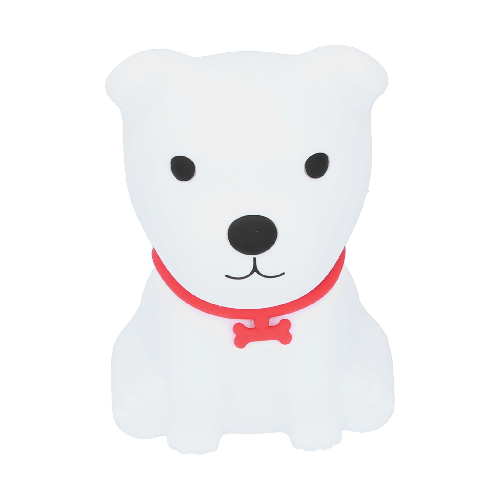 Cute Dog Shaped Silicone Small Night Light USB Bedside Lamp 1.5W for Bedroom view 8