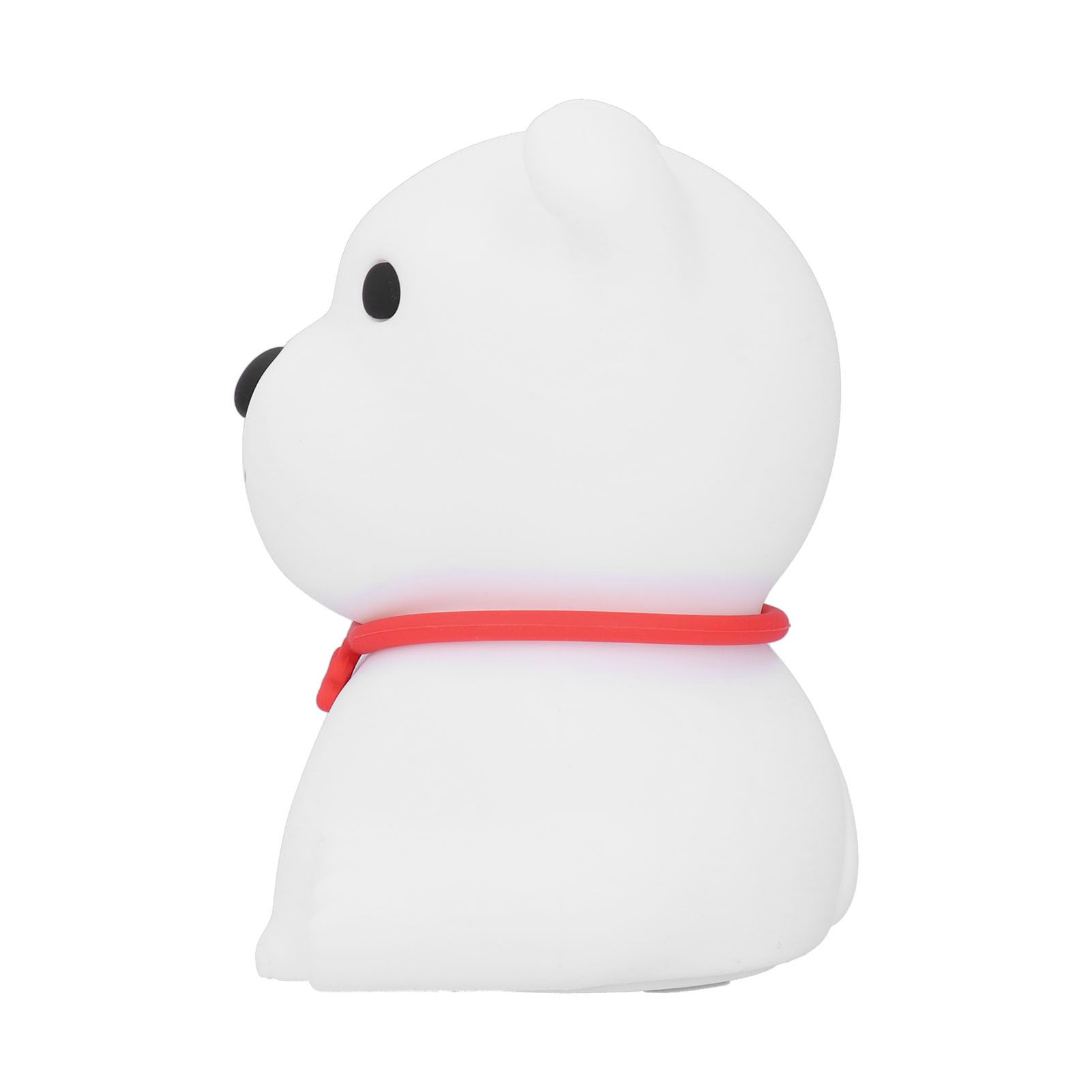 Cute Dog Shaped Silicone Small Night Light USB Bedside Lamp 1.5W for Bedroom view 9