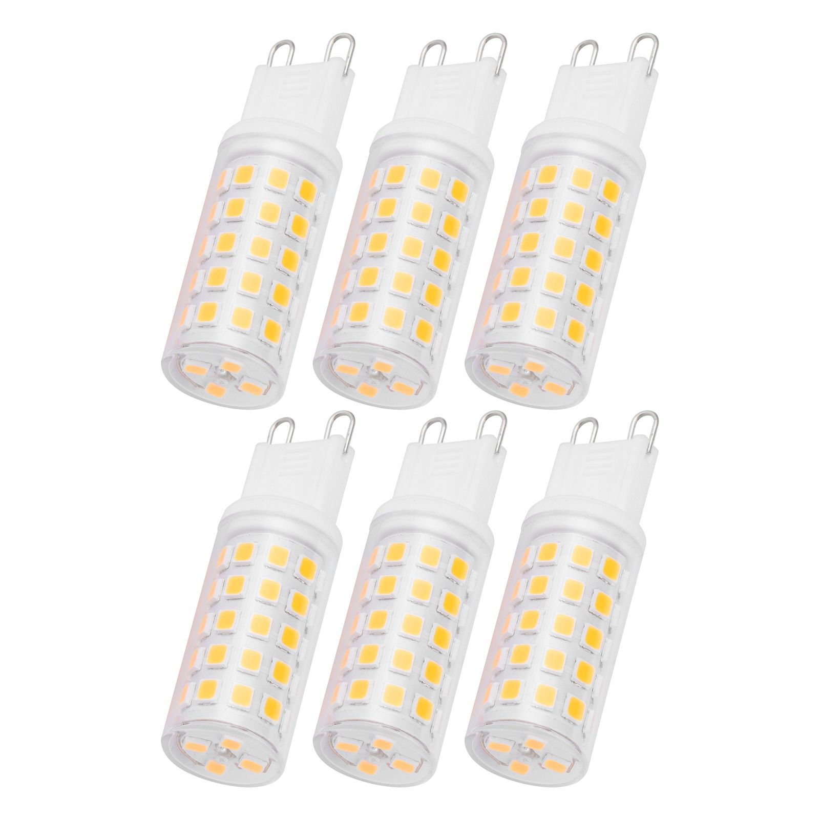 10PCS G9 Base LED Light Bulb 4W 54LED BiPin Bulb for Chandelier Wall Lamp view 8