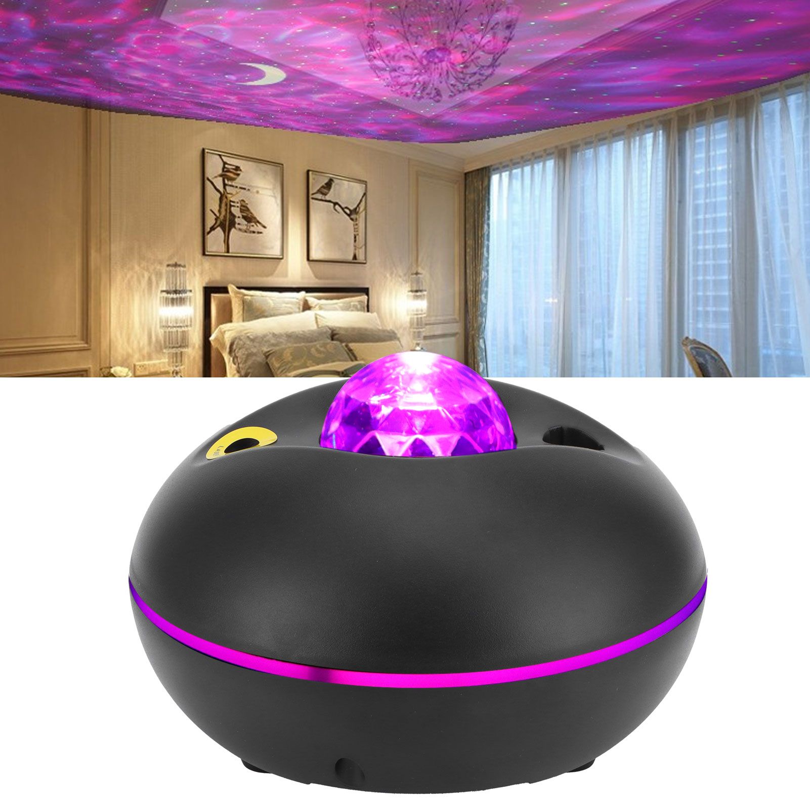 LED Music Projector Lamp Innovative WIFI Star Night Light for KTV Party Home view 12