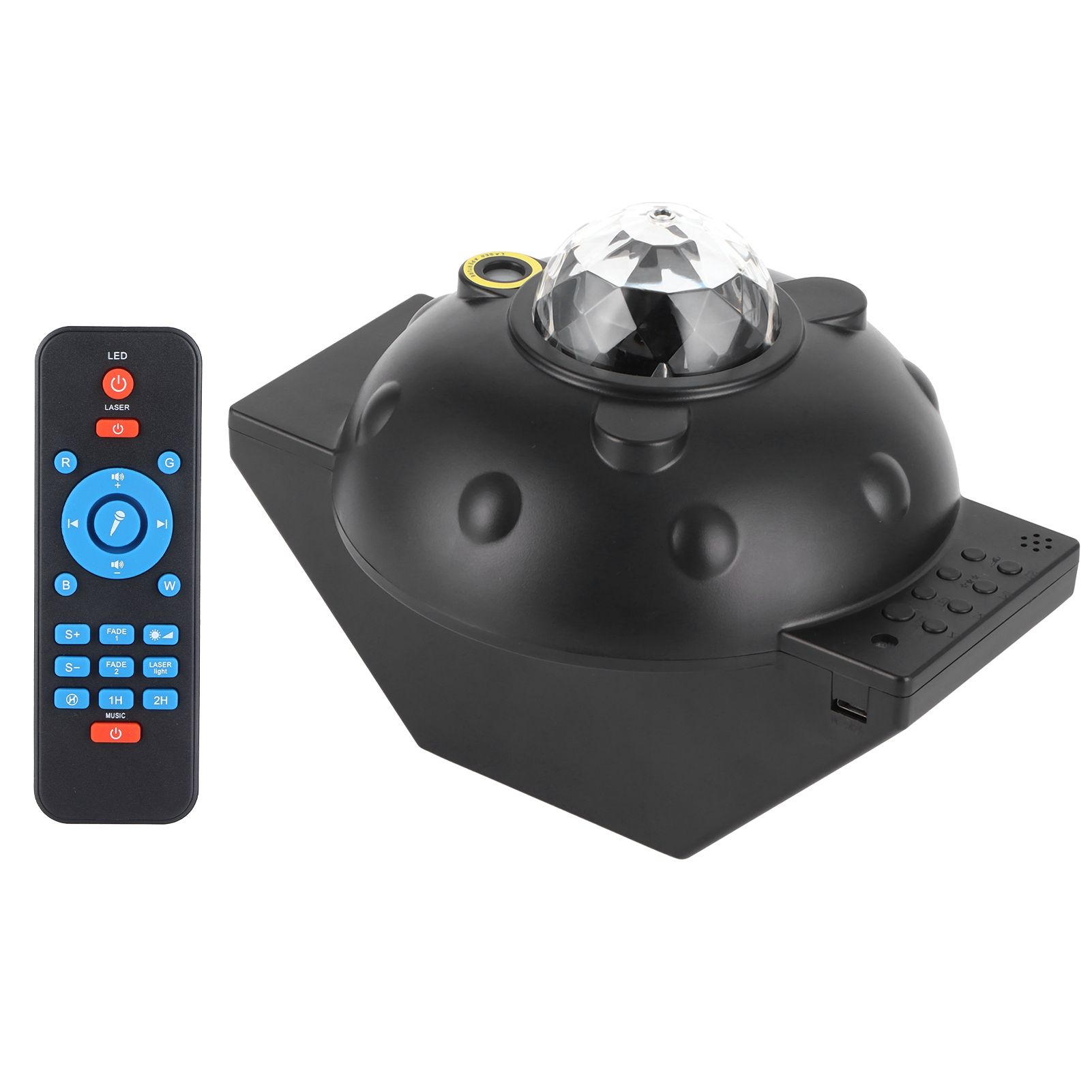 Bluetooth Projector Lamp MultiFunction Remote Control Timing USB Light for view 5