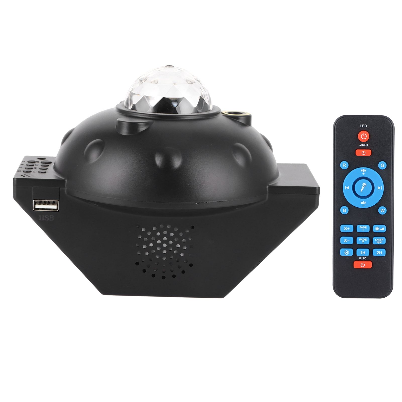 Bluetooth Projector Lamp MultiFunction Remote Control Timing USB Light for view 7