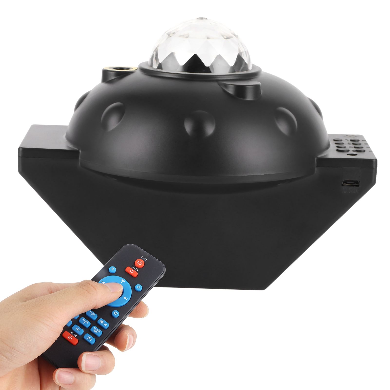 Bluetooth Projector Lamp MultiFunction Remote Control Timing USB Light for view 10