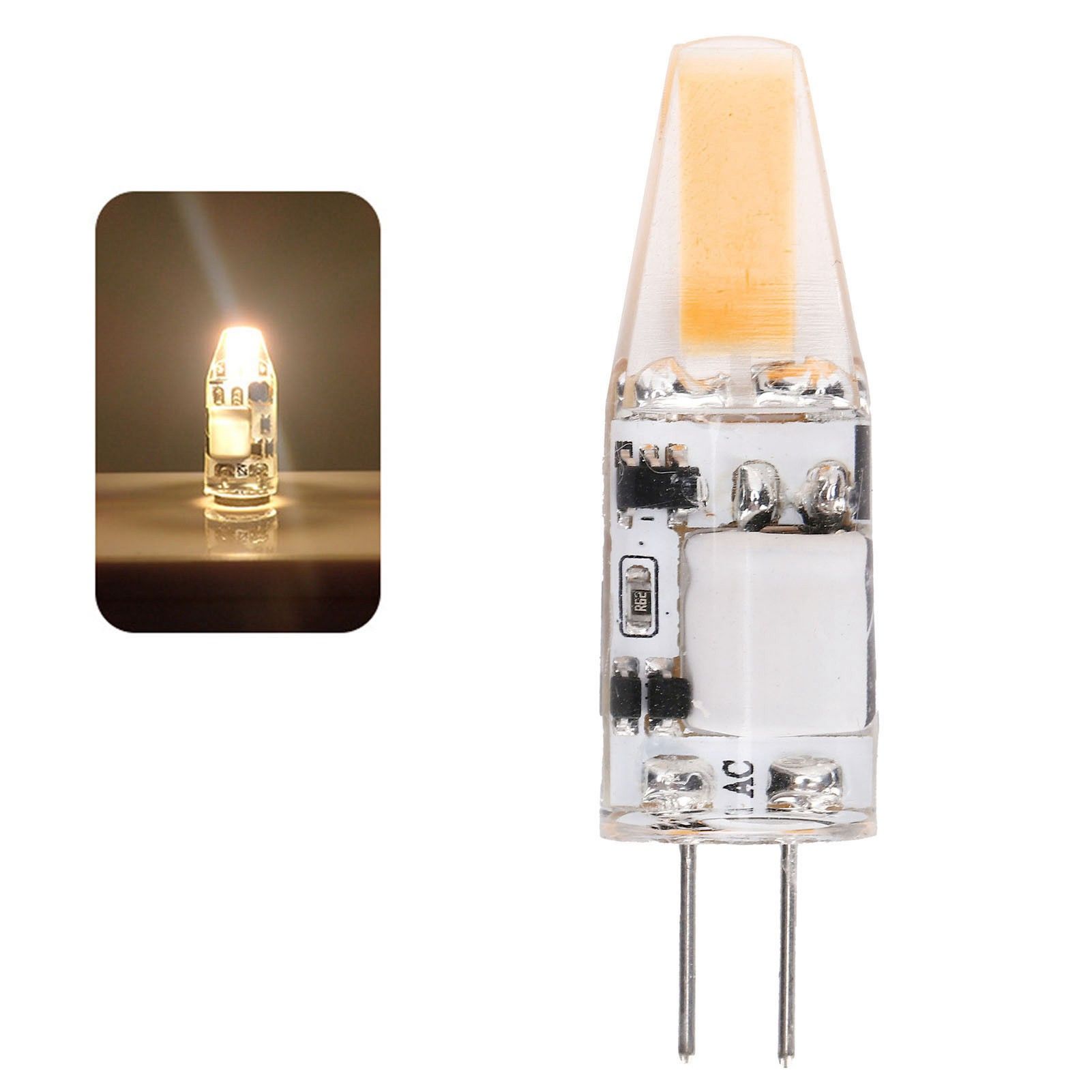 G4 COB Light Bulb 3W 400LM 2‑Pin Bulb for Chandelier Ceiling Lamp Table Lamp view 11