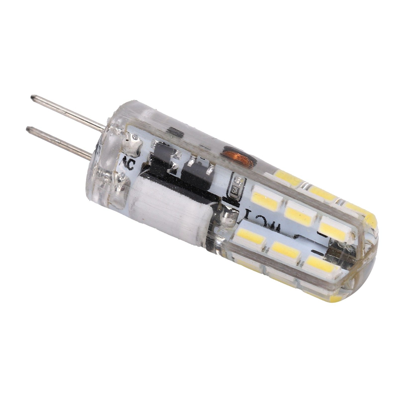 G4 24LED Light Bulb 2W 200LM Bi Pin Light Non Dimmable for Chandelier AC DC view 3