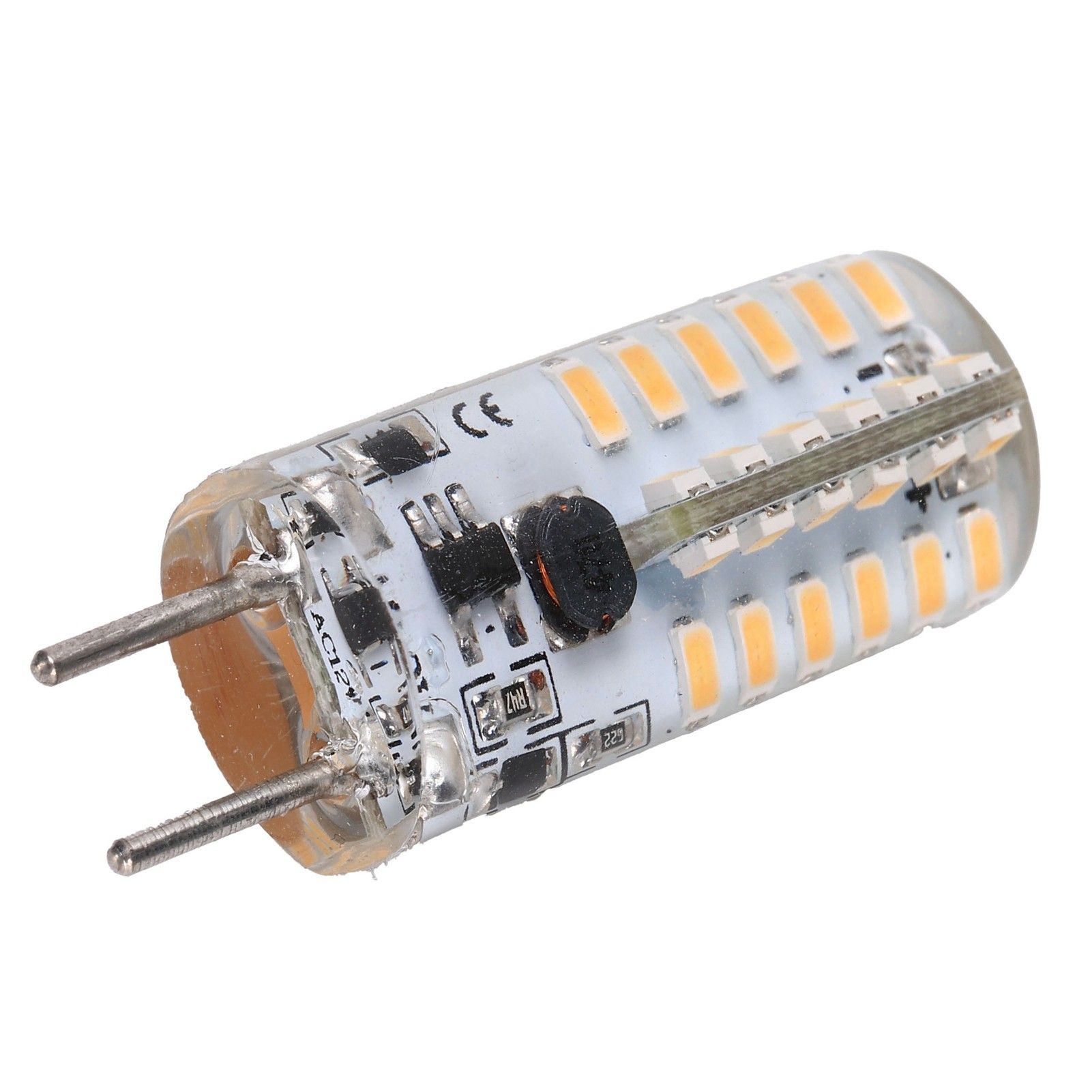 48LED Silicone Bulb 3W 300LM GY6.35 BiPin Bulb AC12V for Chandelier Ceiling view 7