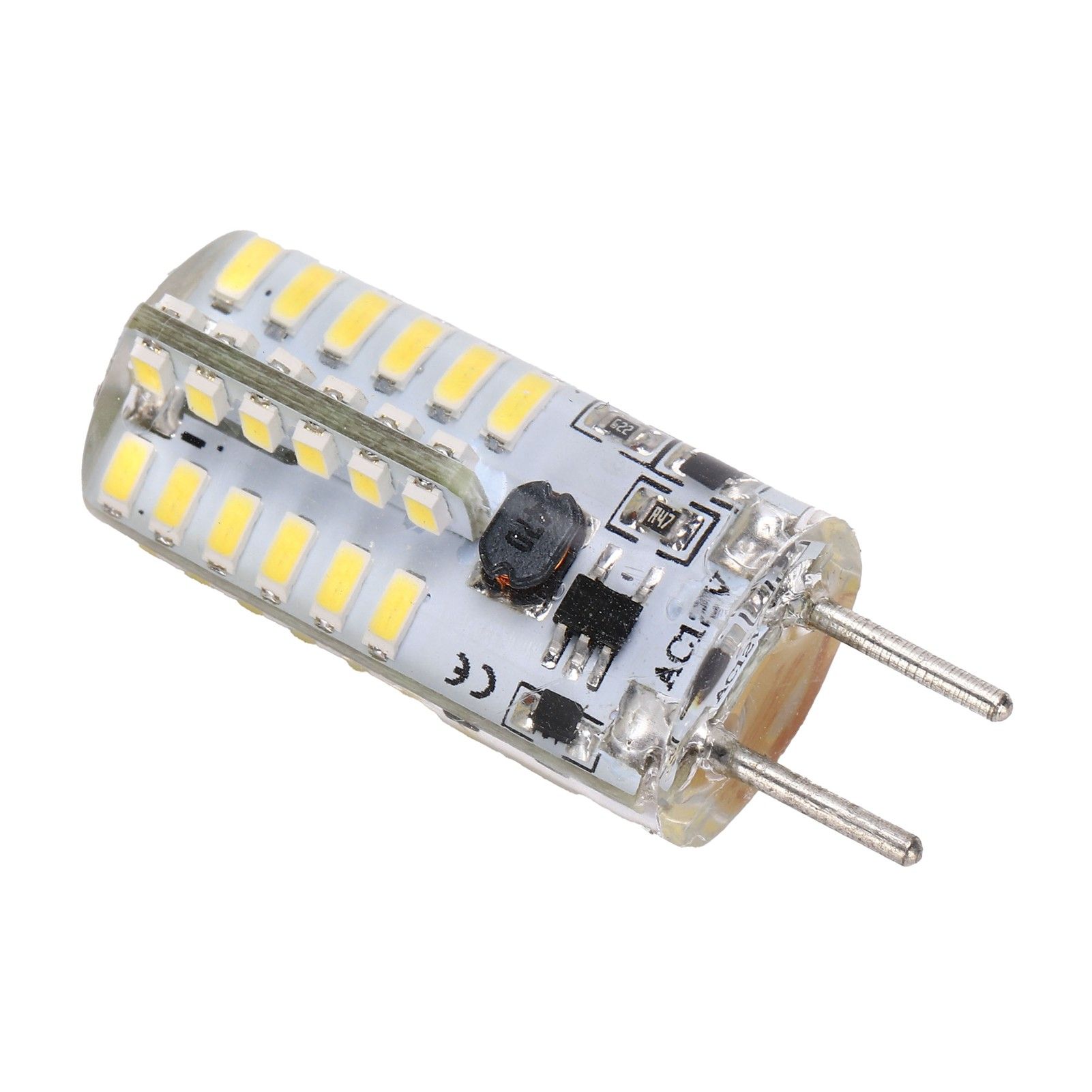 48LED Silicone Bulb 3W 300LM GY6.35 BiPin Bulb AC12V for Chandelier Ceiling view 2