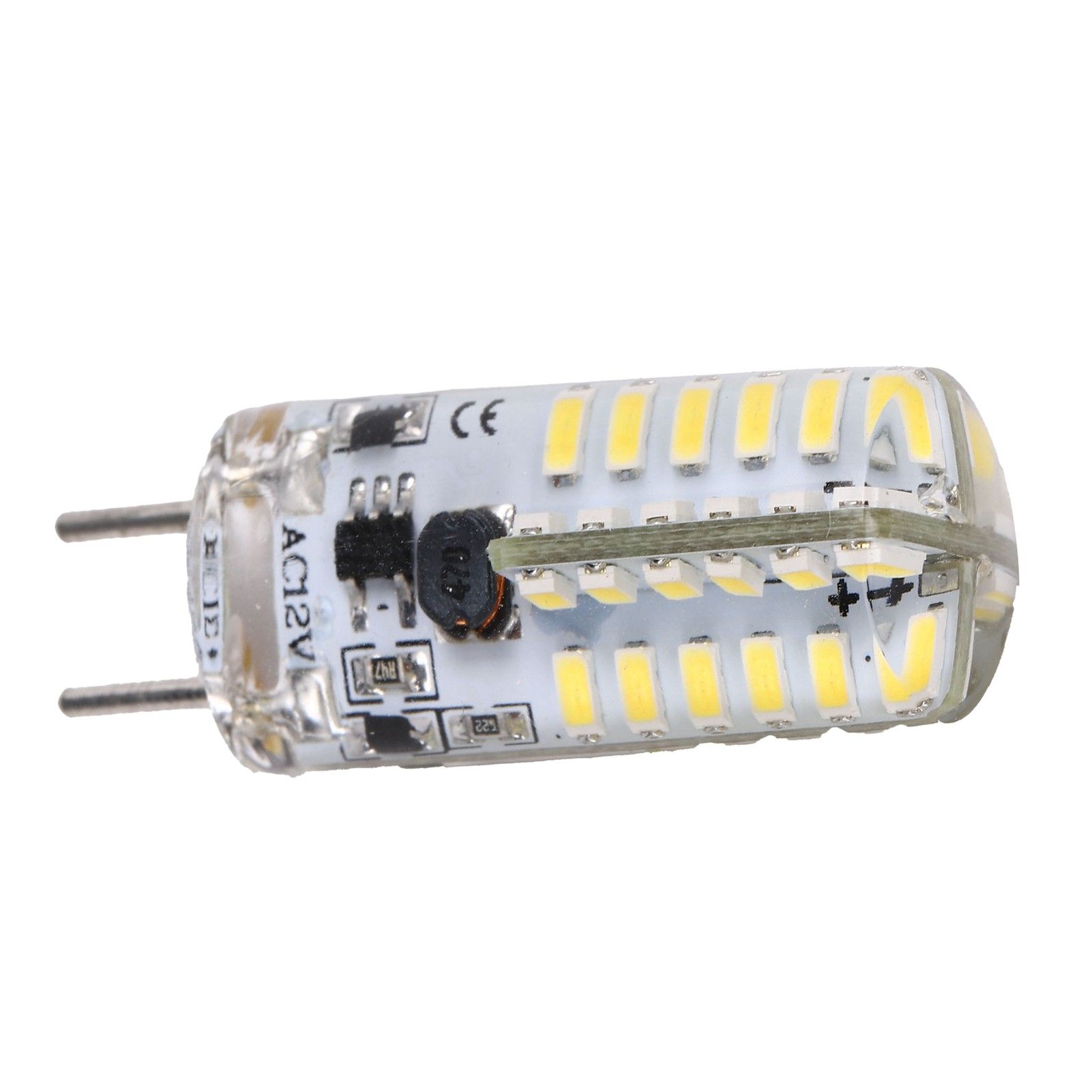 48LED Silicone Bulb 3W 300LM GY6.35 BiPin Bulb AC12V for Chandelier Ceiling view 8