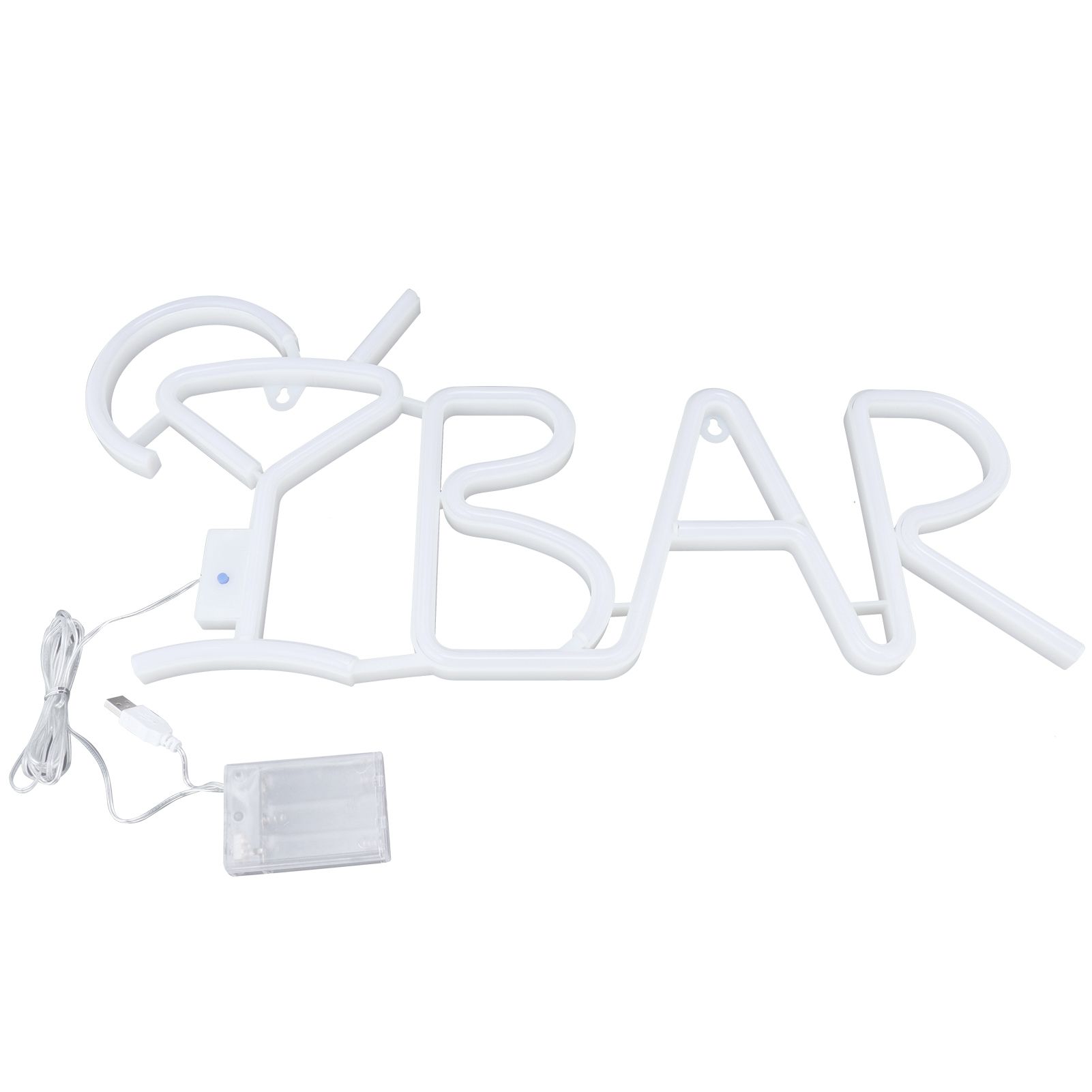 BAR Neon LED Purple 24‑key Remote Control 8‑mode Wall Light Neon Lights for view 5
