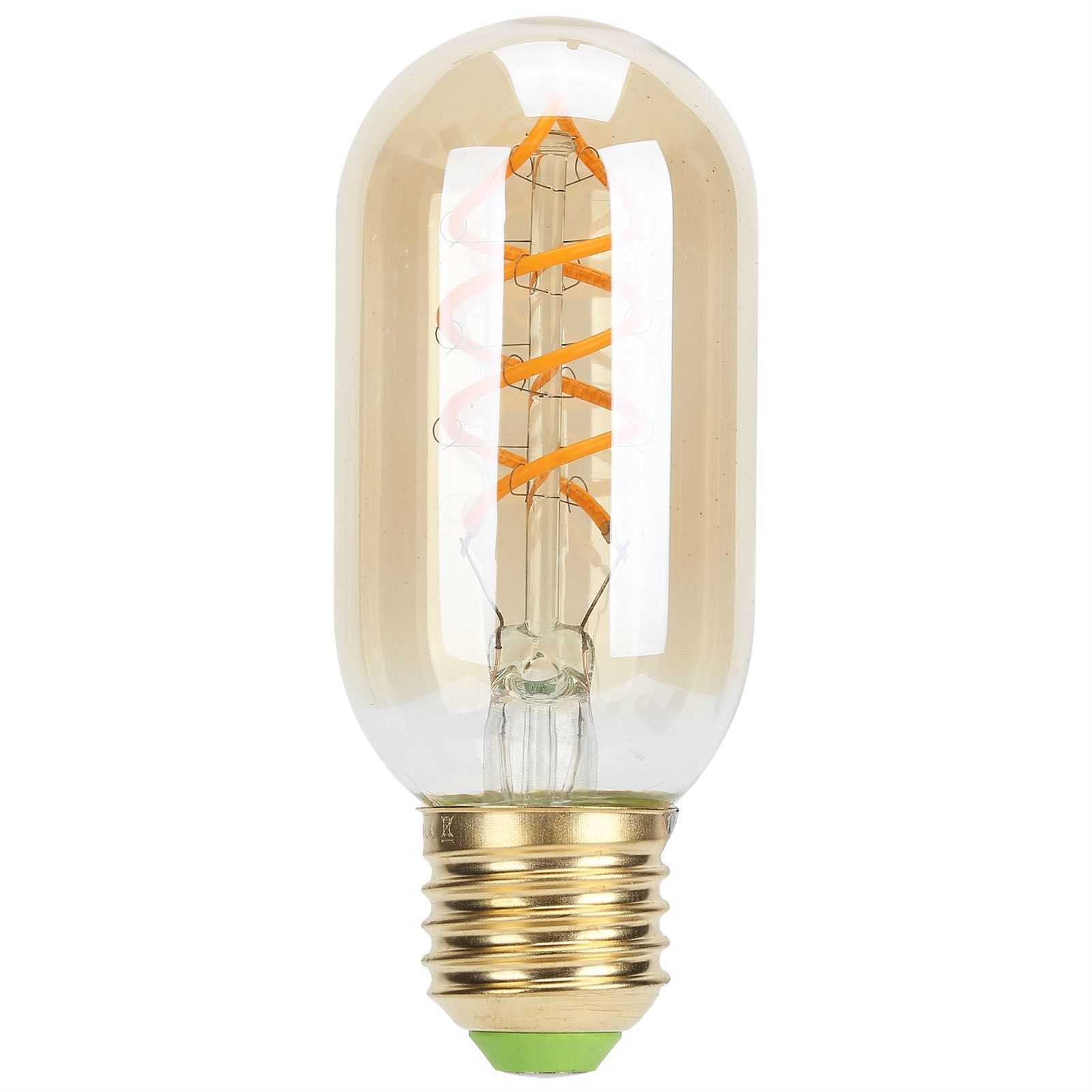 Light Bulb Vintage Double Spiral E27 4W LED Flexible Filament Warm Light LED view 2