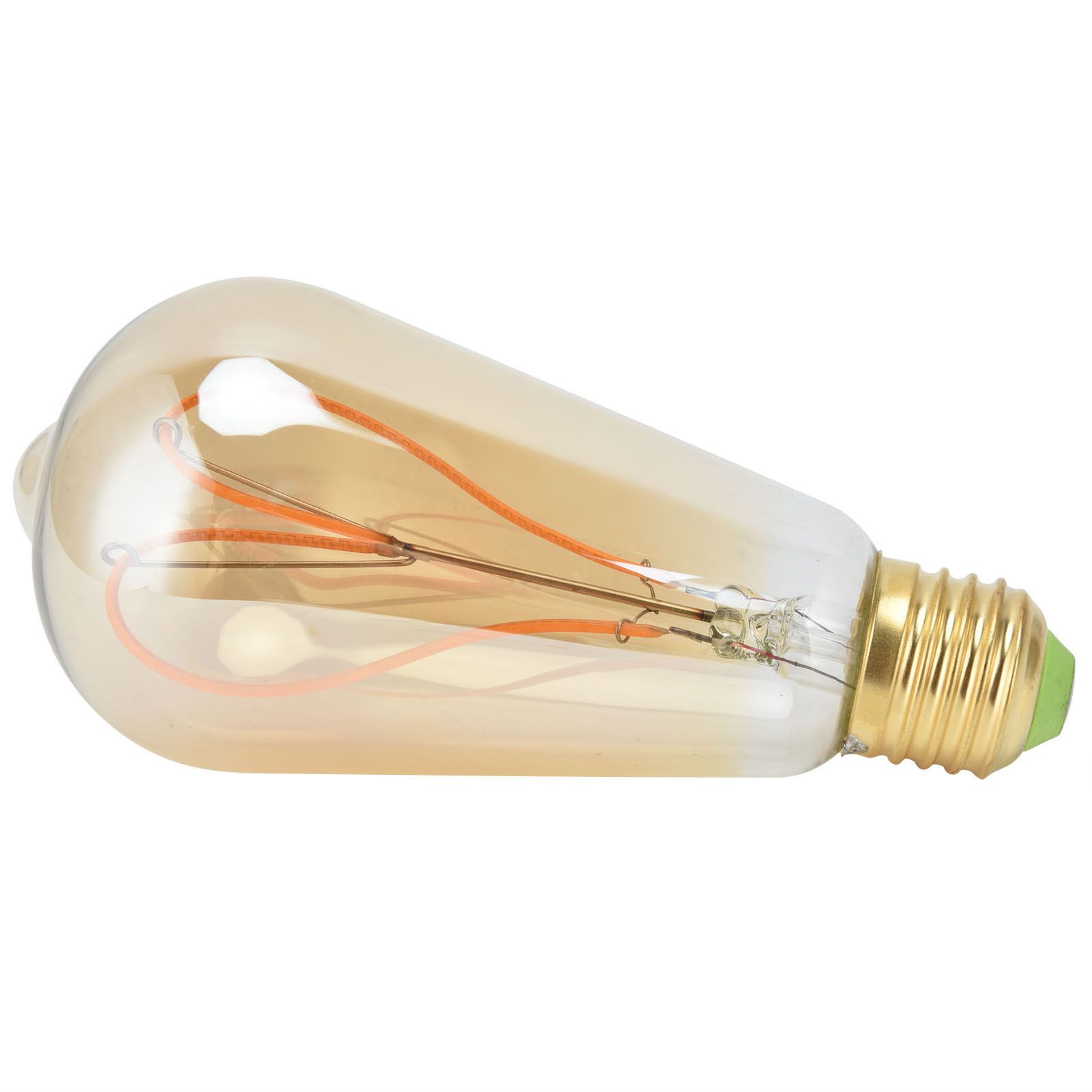 Vintage Light Bulb E27 4W High Light Transmittance Flexible Spiral Filament view 7
