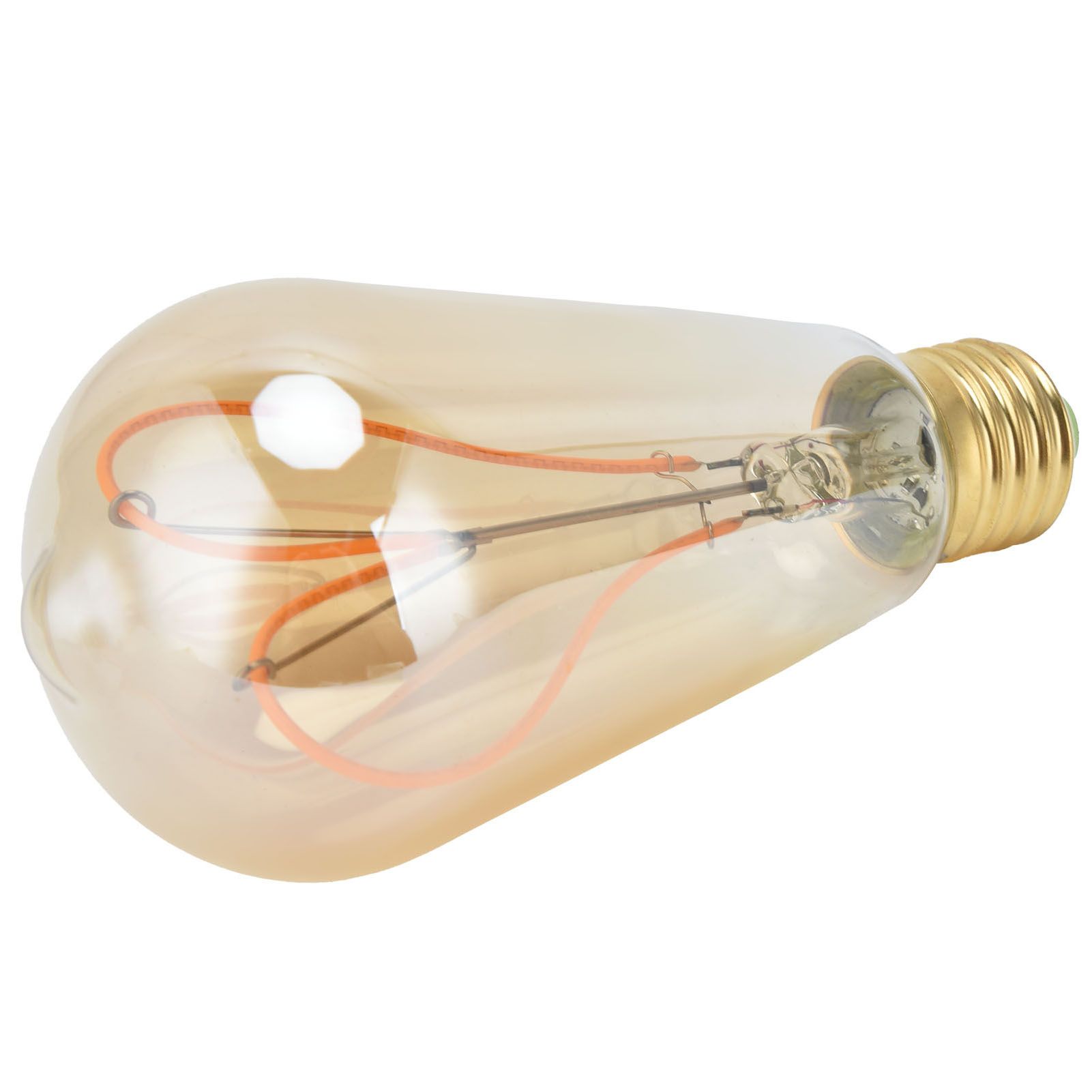 Vintage Light Bulb E27 4W High Light Transmittance Flexible Spiral Filament view 8