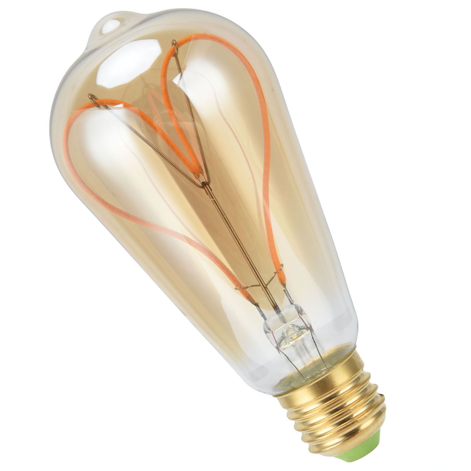 Vintage Light Bulb E27 4W High Light Transmittance Flexible Spiral Filament view 9