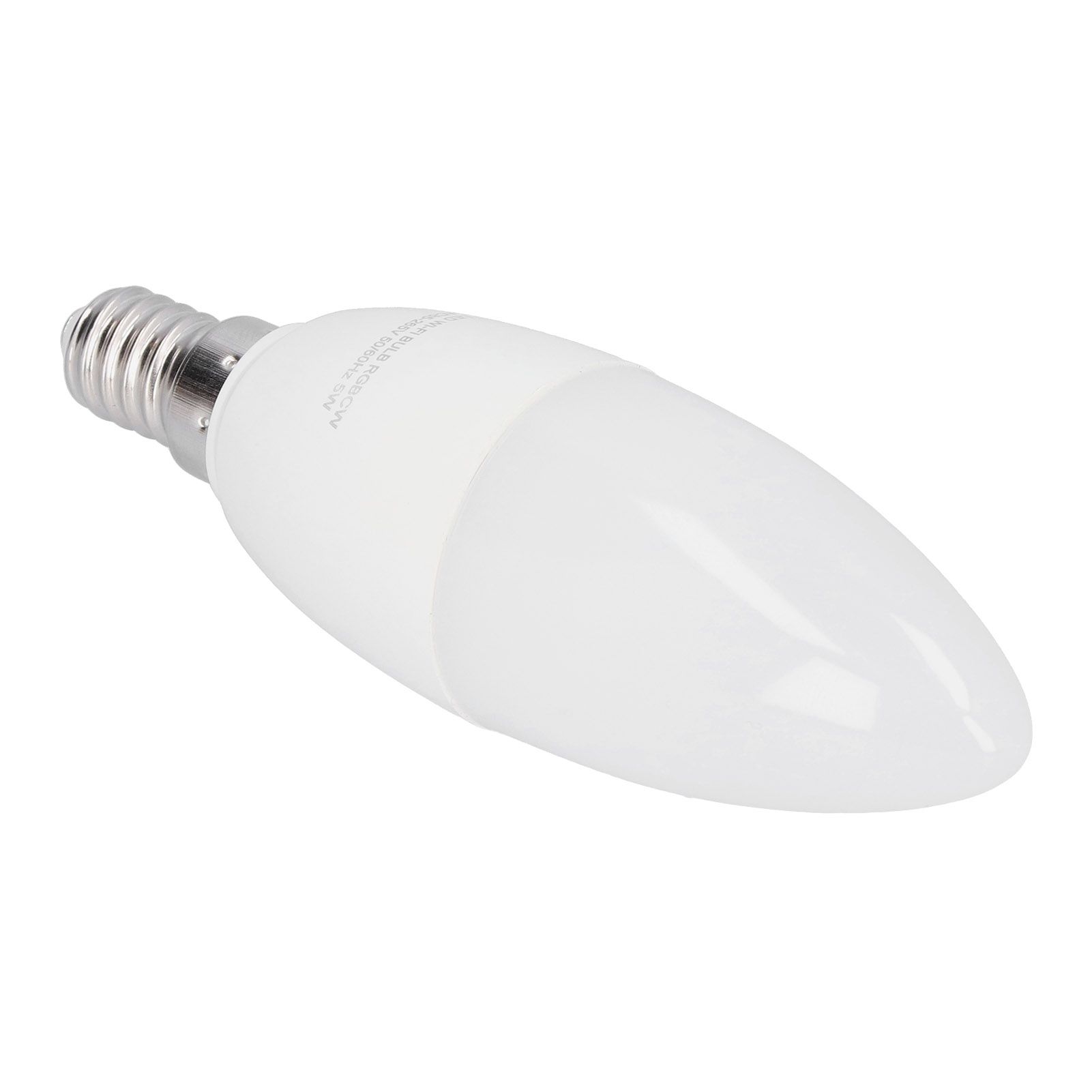 E14 Light Bulb 5W RGB Candle Lamp Bulb Support WIFI APP Control AC85265V 50Hz 60Hz view 5
