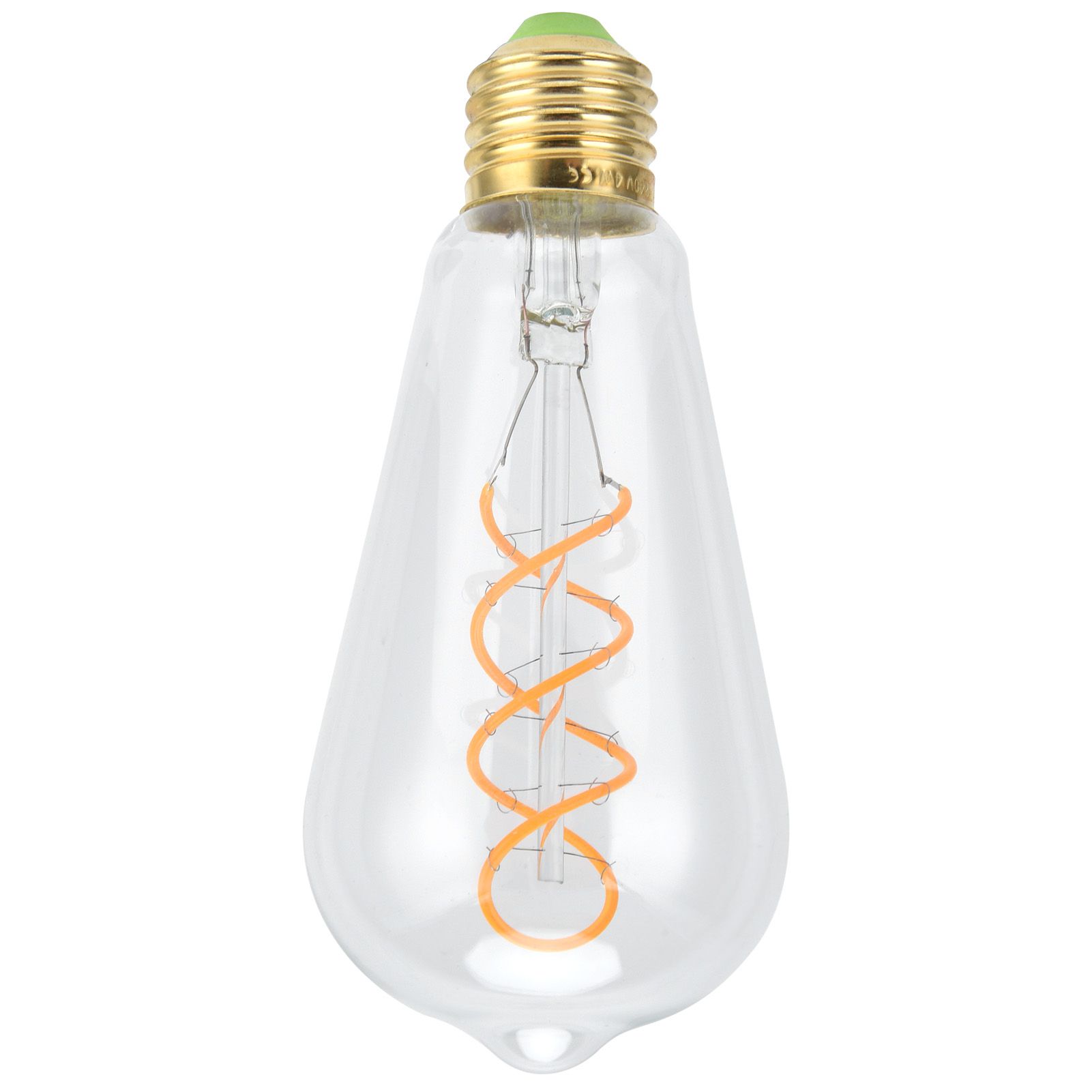 ST64 Lamp Bulb E27 4W Vintage DoubleSpiral Dimmable Filament Bulb 220V Warm view 10