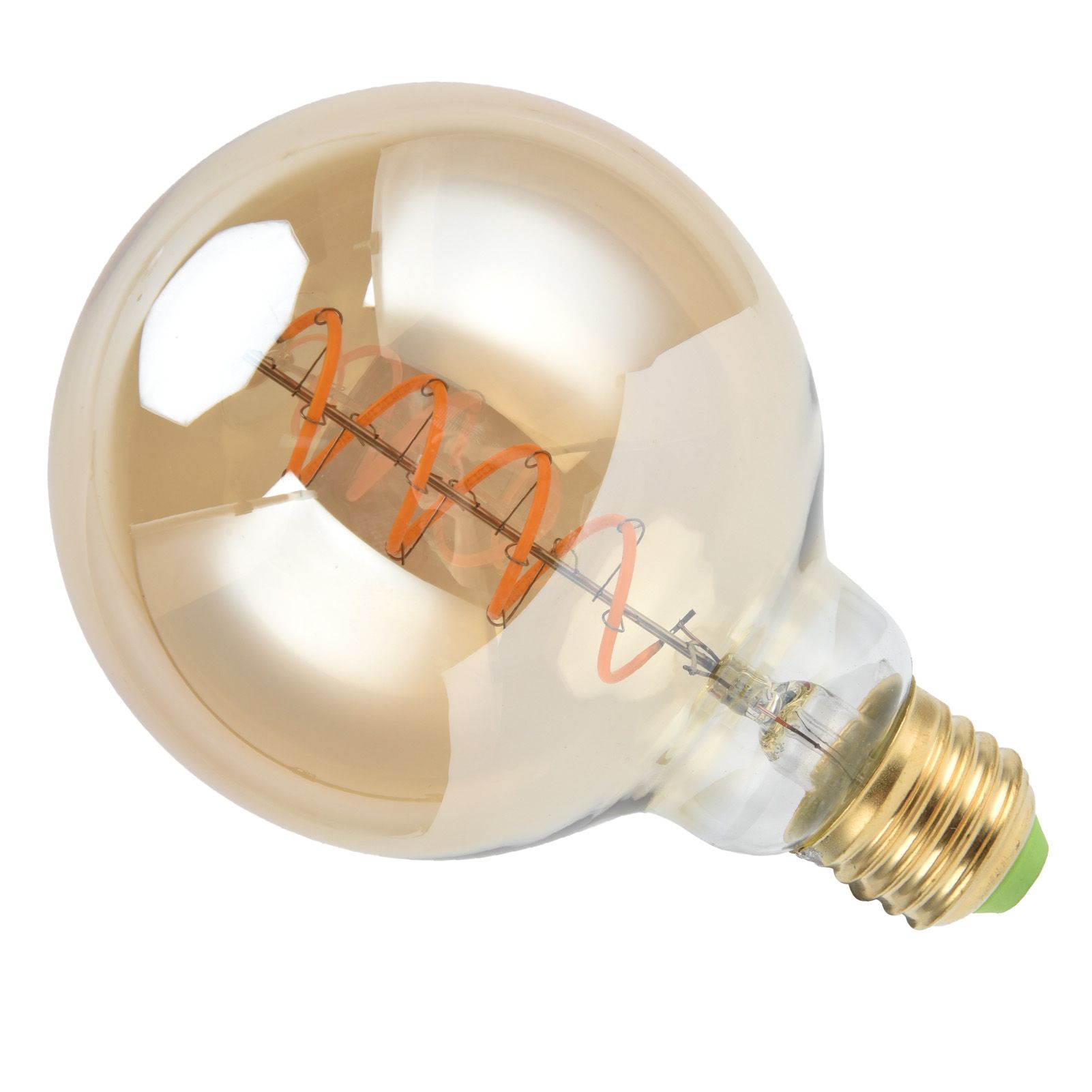 G95 LED Bulb 4W 220V Antique Style Dimmable Flexible Filament Light Bulb Warm view 10