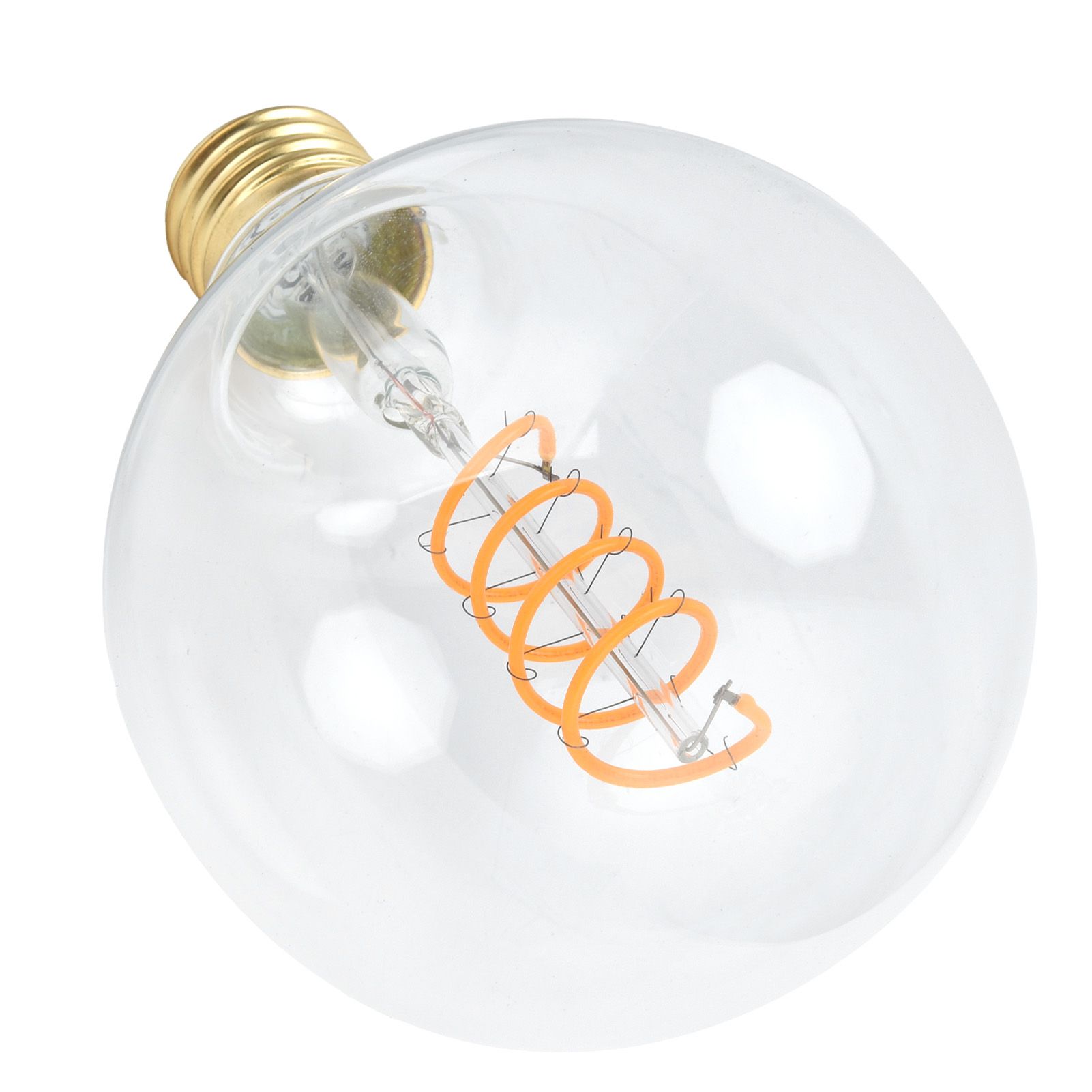G95 LED Bulb 4W 220V Antique Style Dimmable Flexible Filament Light Bulb Warm view 8