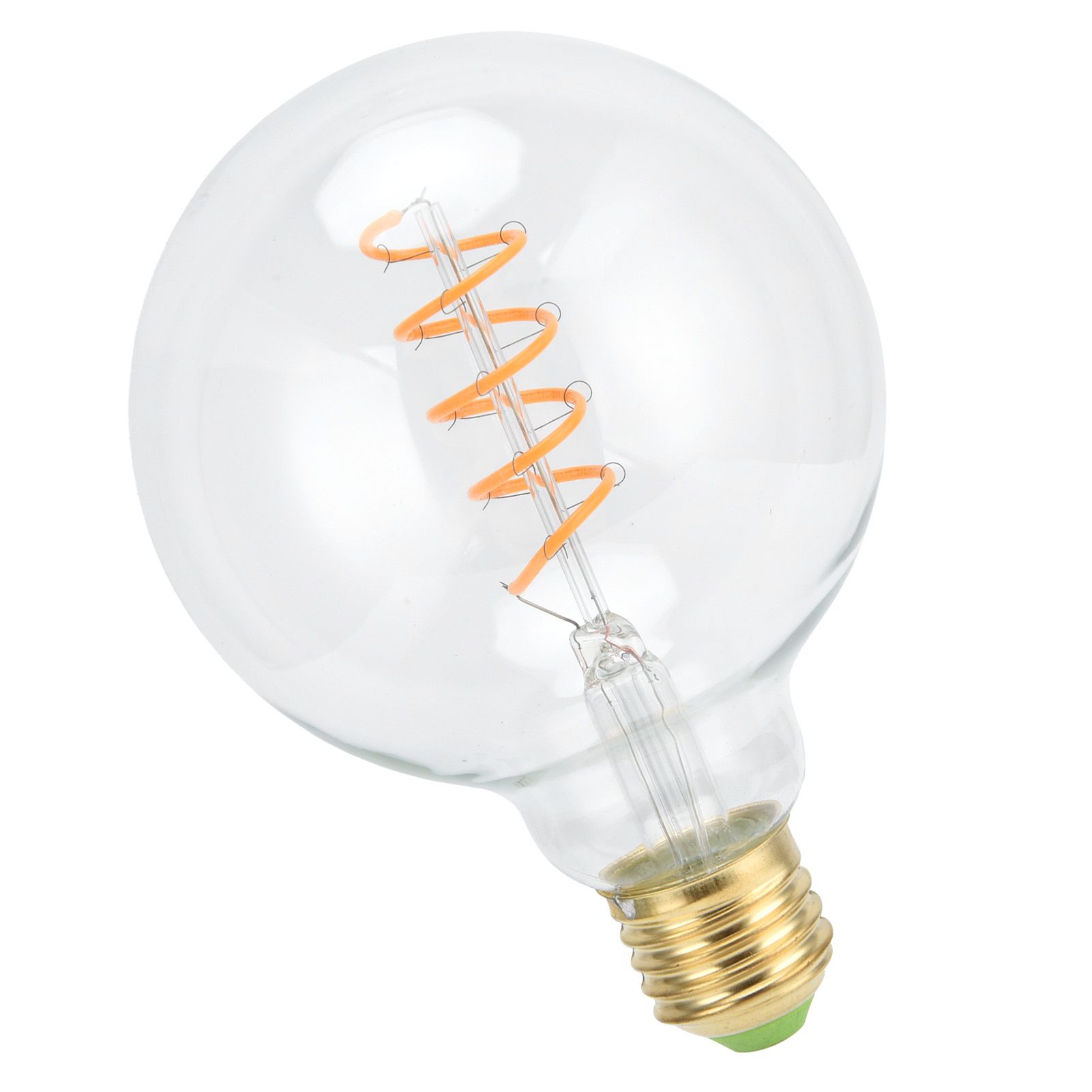 G95 LED Bulb 4W 220V Antique Style Dimmable Flexible Filament Light Bulb Warm view 10
