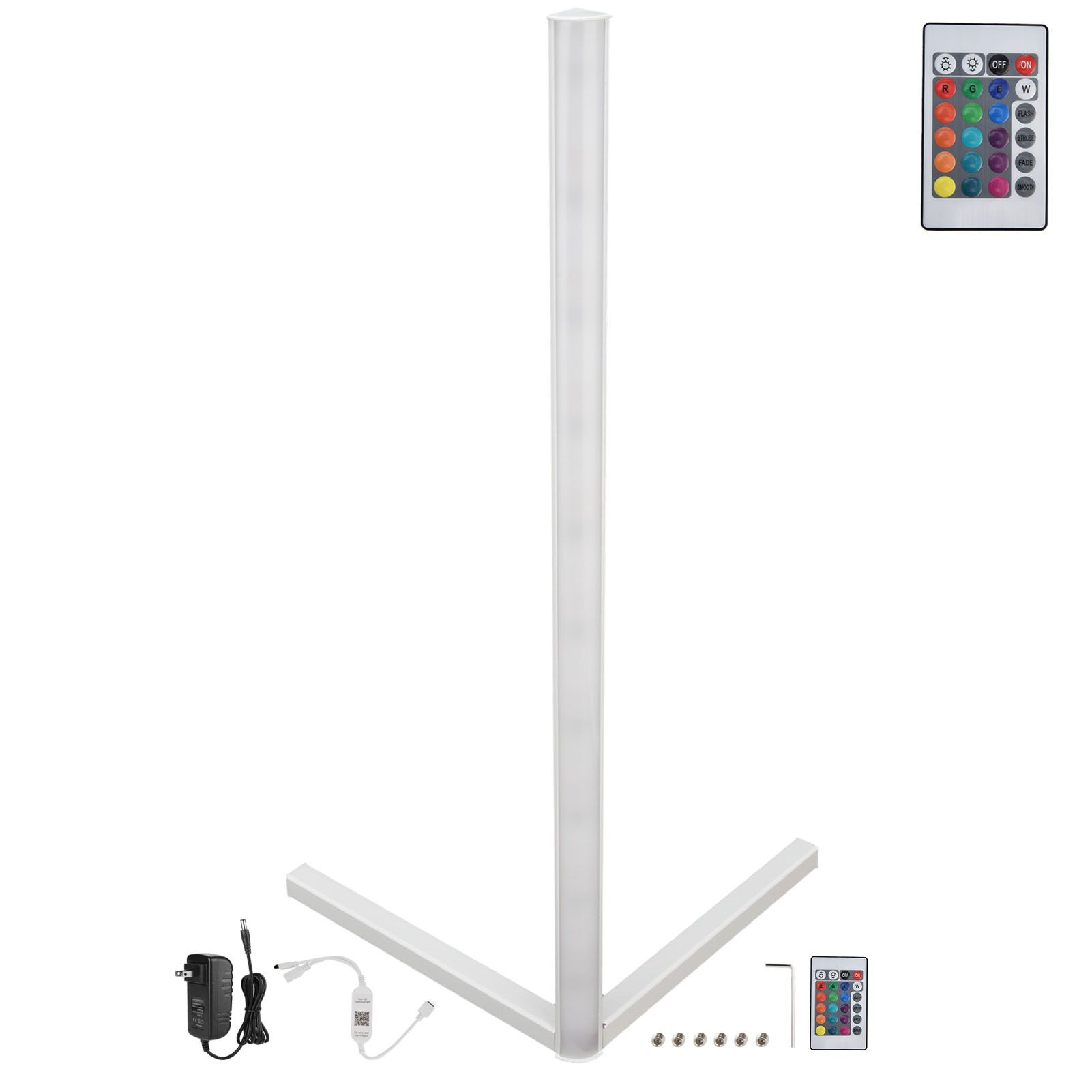 Corner Light RGB WIFI Home Smart 16 Million Colors Simple 24‑Key Remote view 2