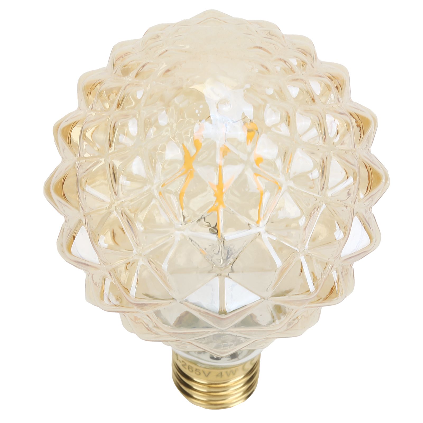 G95 Retro Bulb E27 Unique Shape Vintage Filament Lamp Bulb 4W 220V 360lm Warm view 8