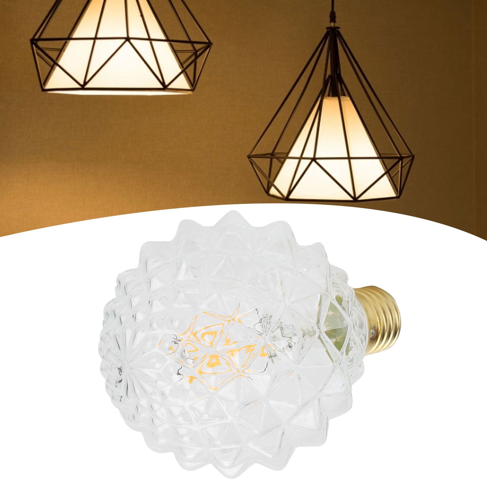 G95 Retro Bulb E27 Unique Shape Vintage Filament Lamp Bulb 4W 220V 360lm Warm view 12