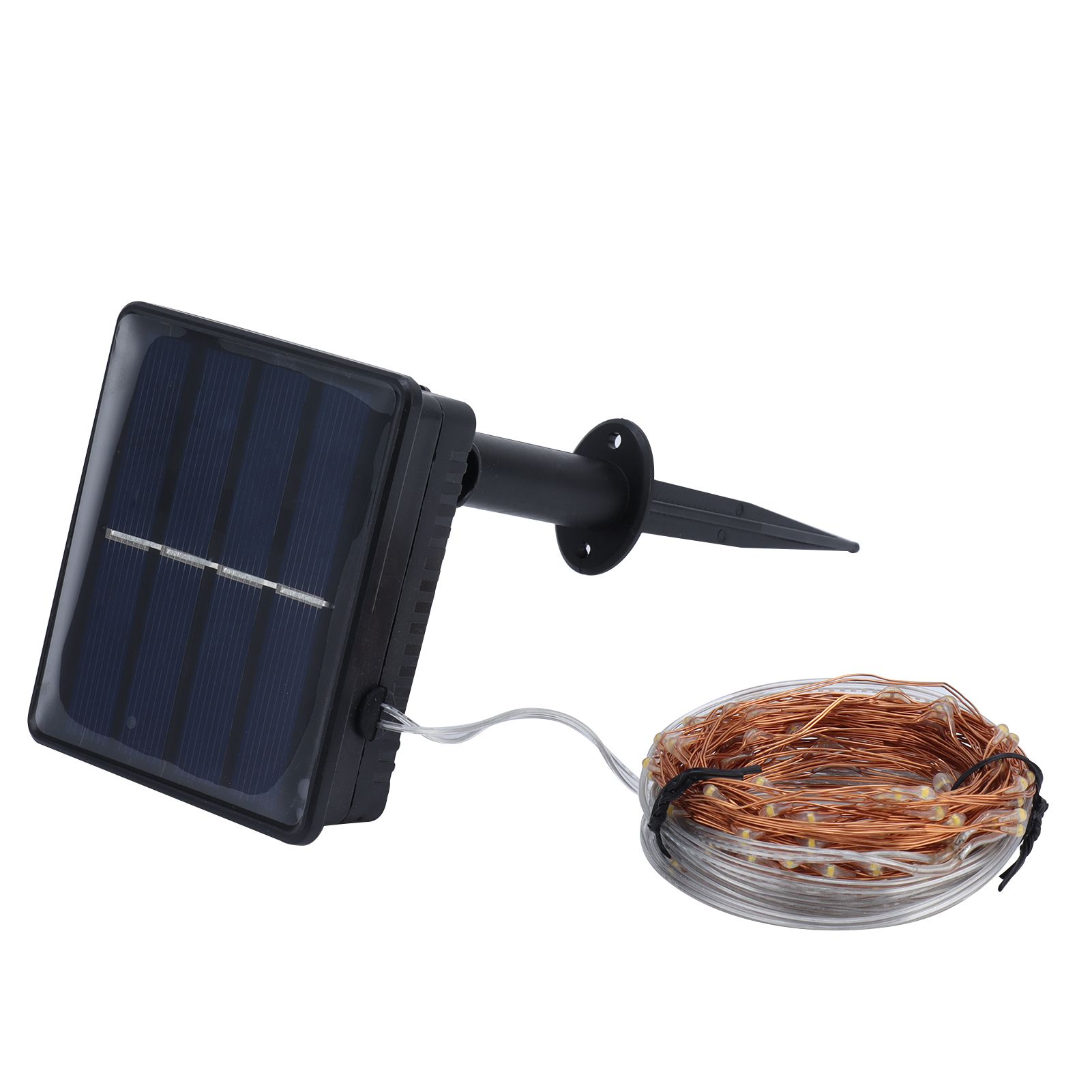 Solar Copper Wire Light 8 Lighting Modes Outdoor Waterproof String Light for
